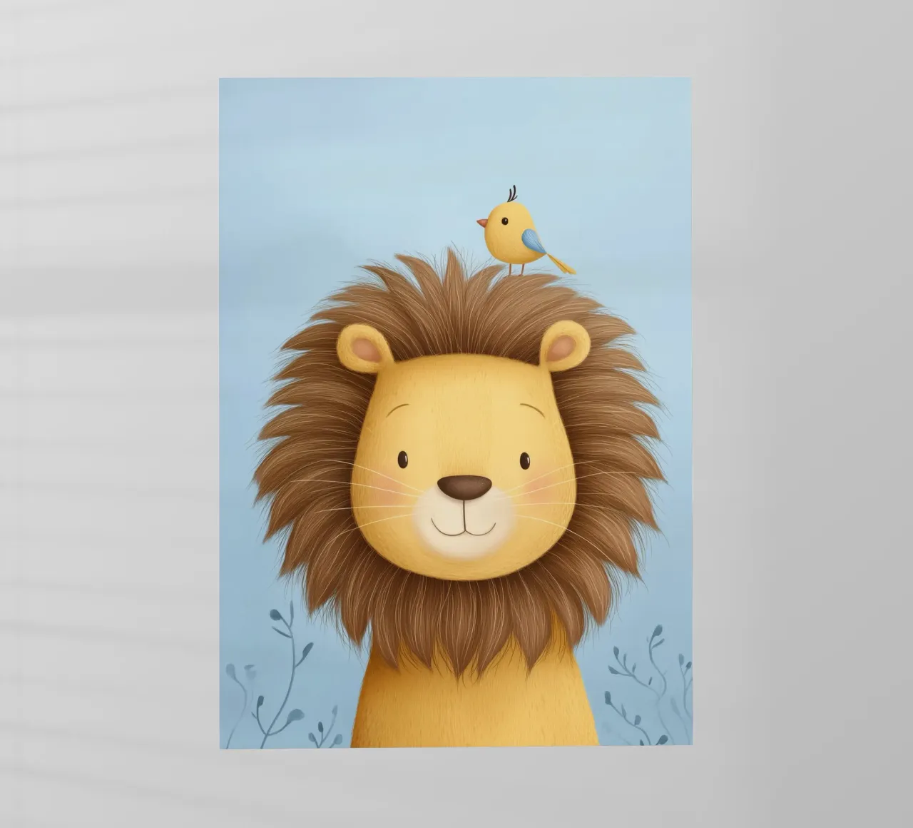 Lion & the Little Bird pellicola backlit da Kiara