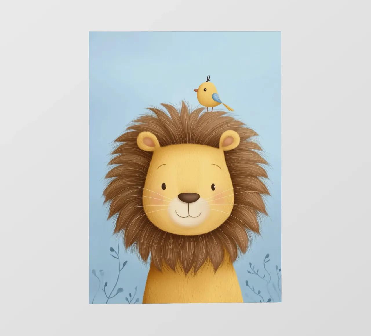 Lion & the Little Bird pellicola backlit da Kiara