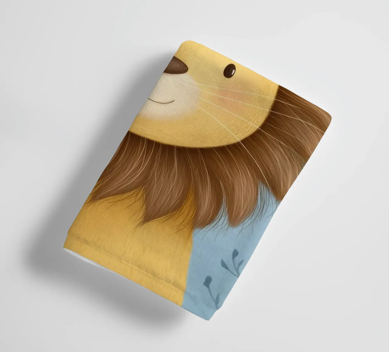 Lion & the Little Bird asciugamano da bagno da Kiara
