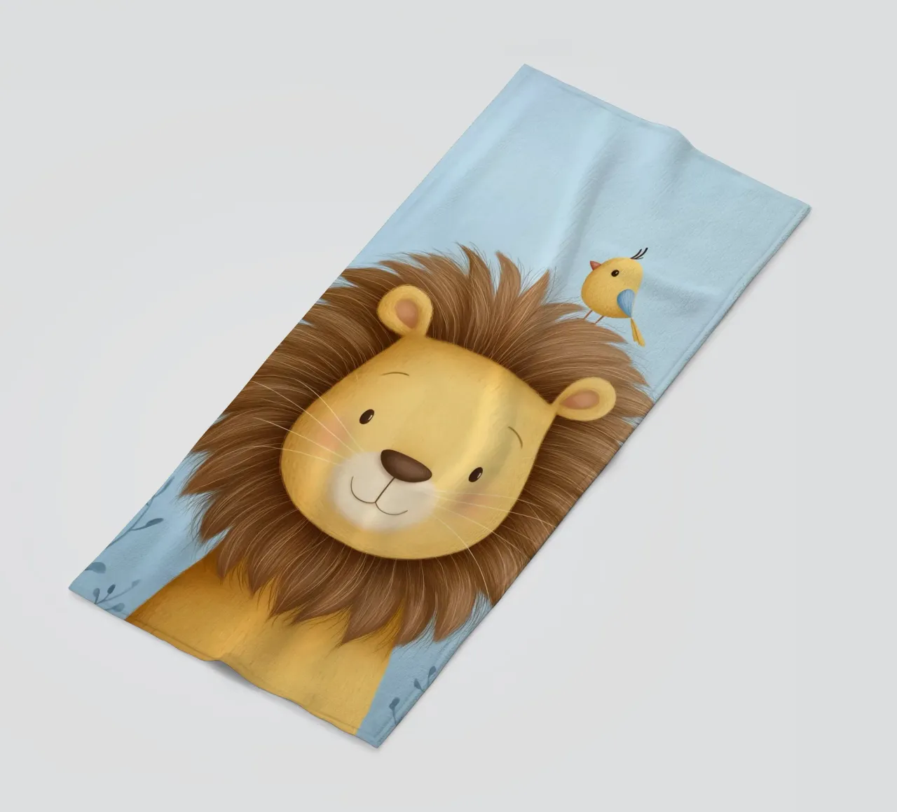 Lion & the Little Bird telo mare da Kiara