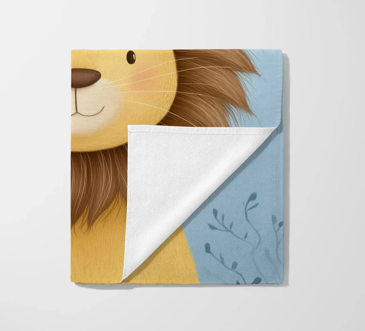 Lion & the Little Bird telo mare da Kiara