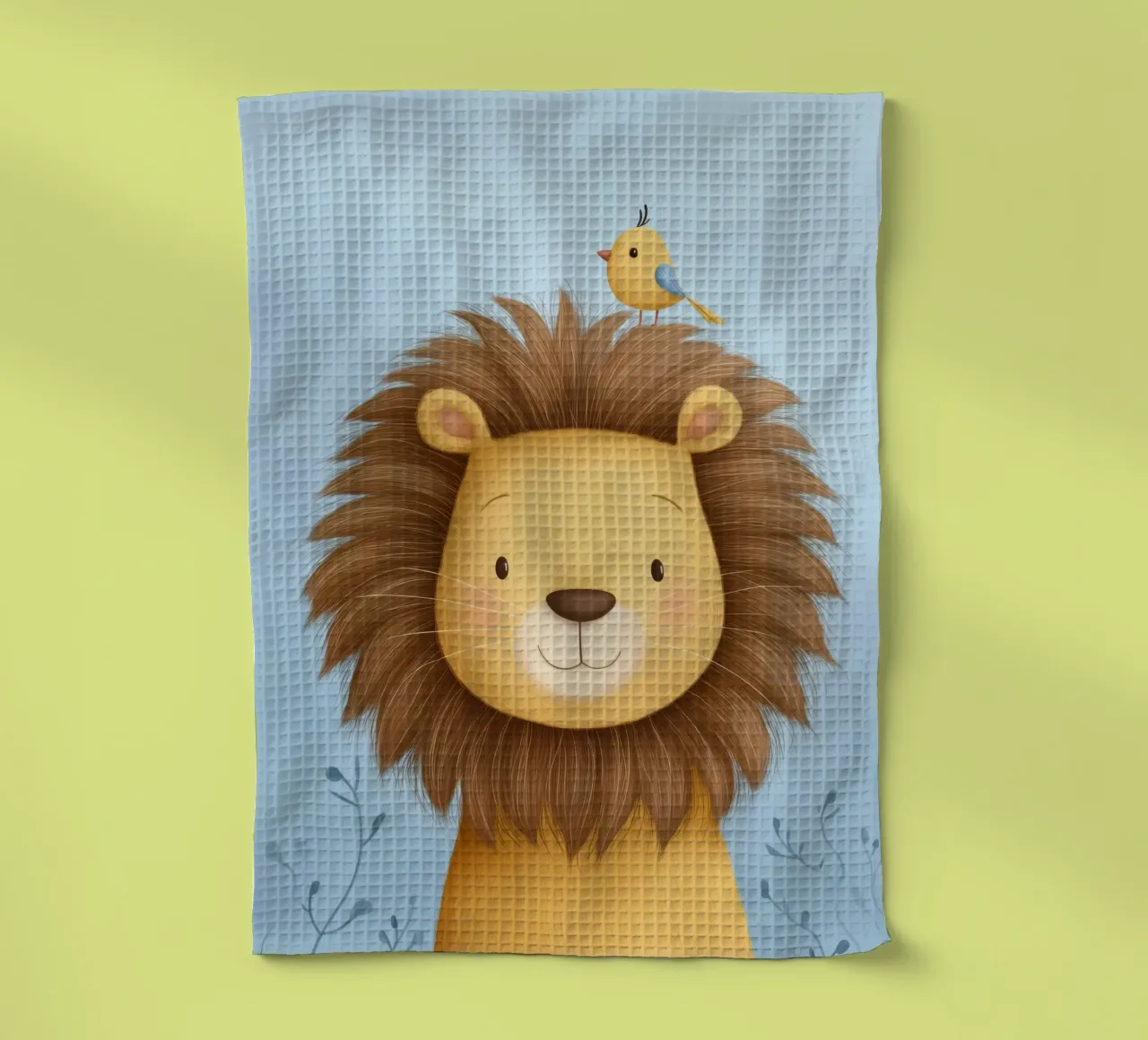 Lion & the Little Bird canovaccio da cucina da Kiara