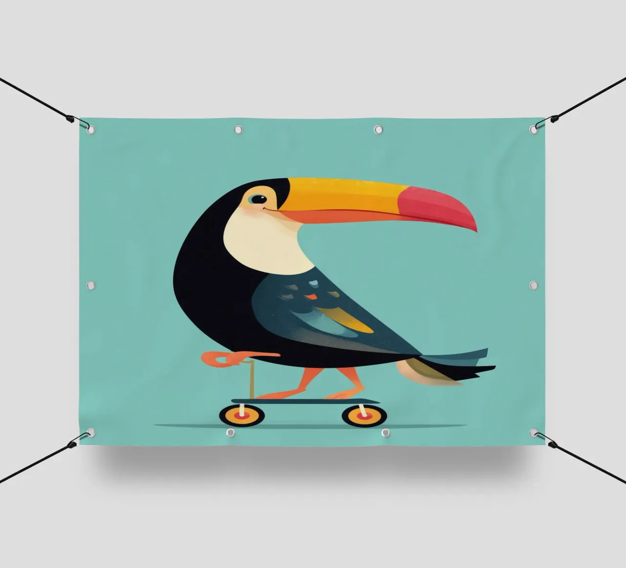 Scooter Toucan telo in pvc da Kiara