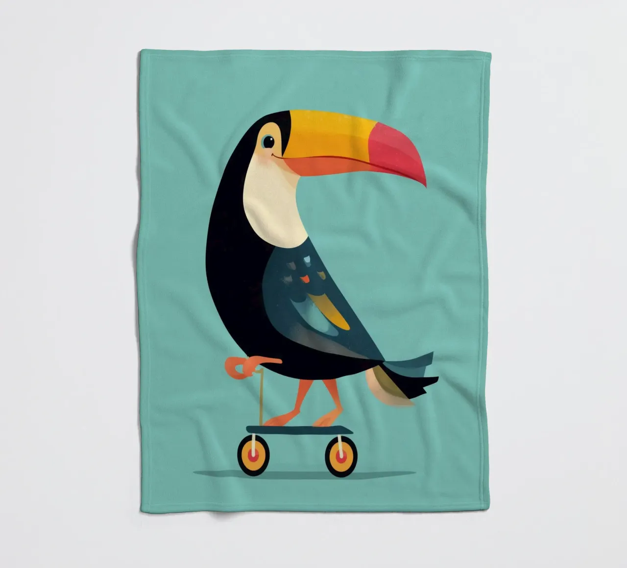 Scooter Toucan coperta in pile da Kiara