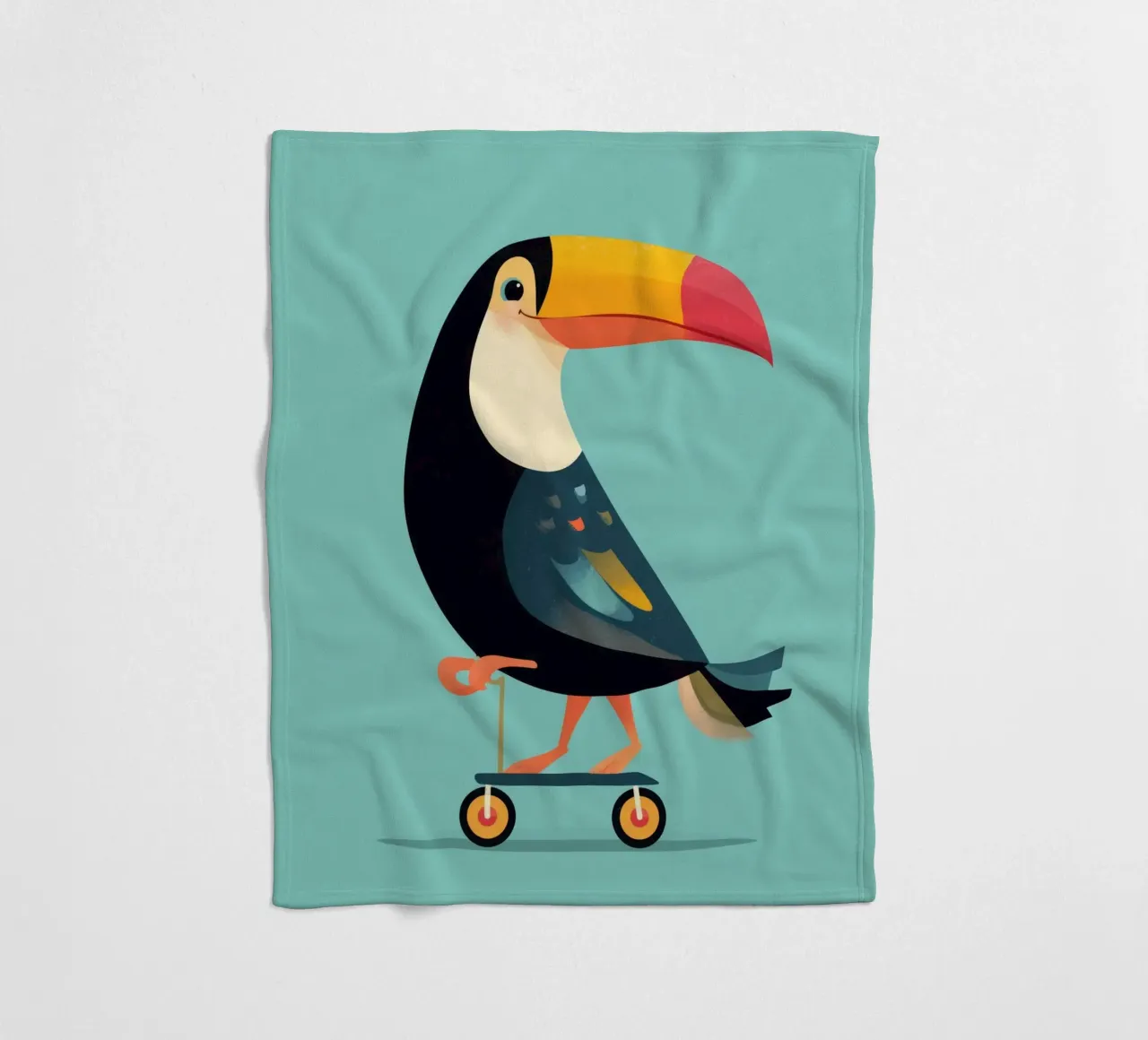 Scooter Toucan coperta in pile da Kiara