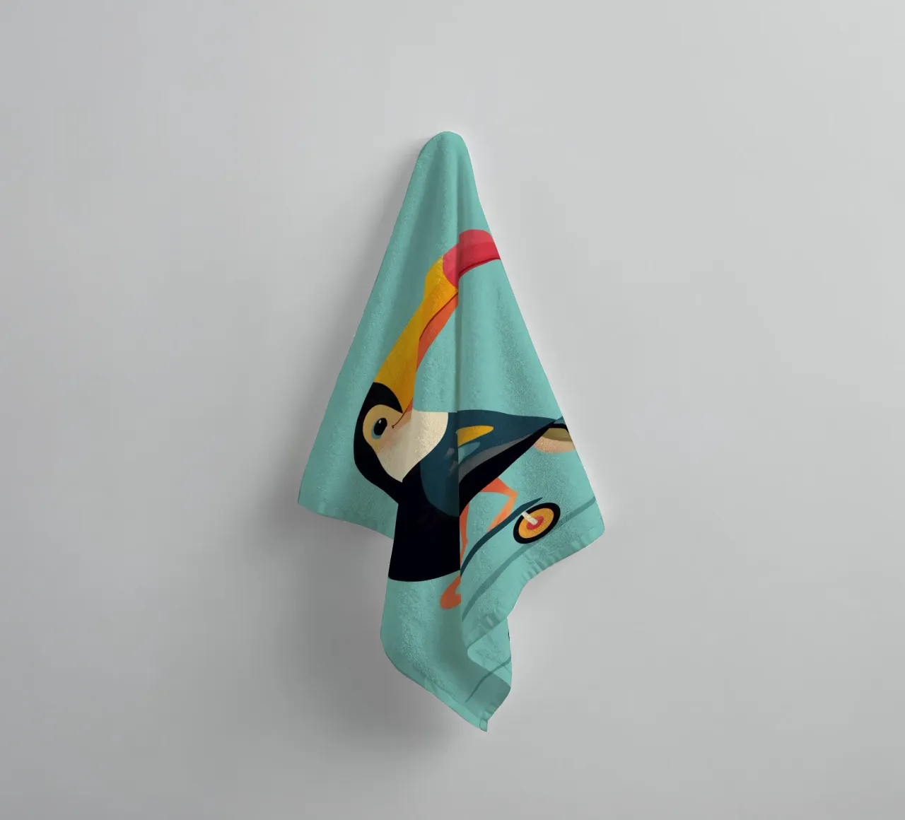 Scooter Toucan asciugamano da bagno da Kiara