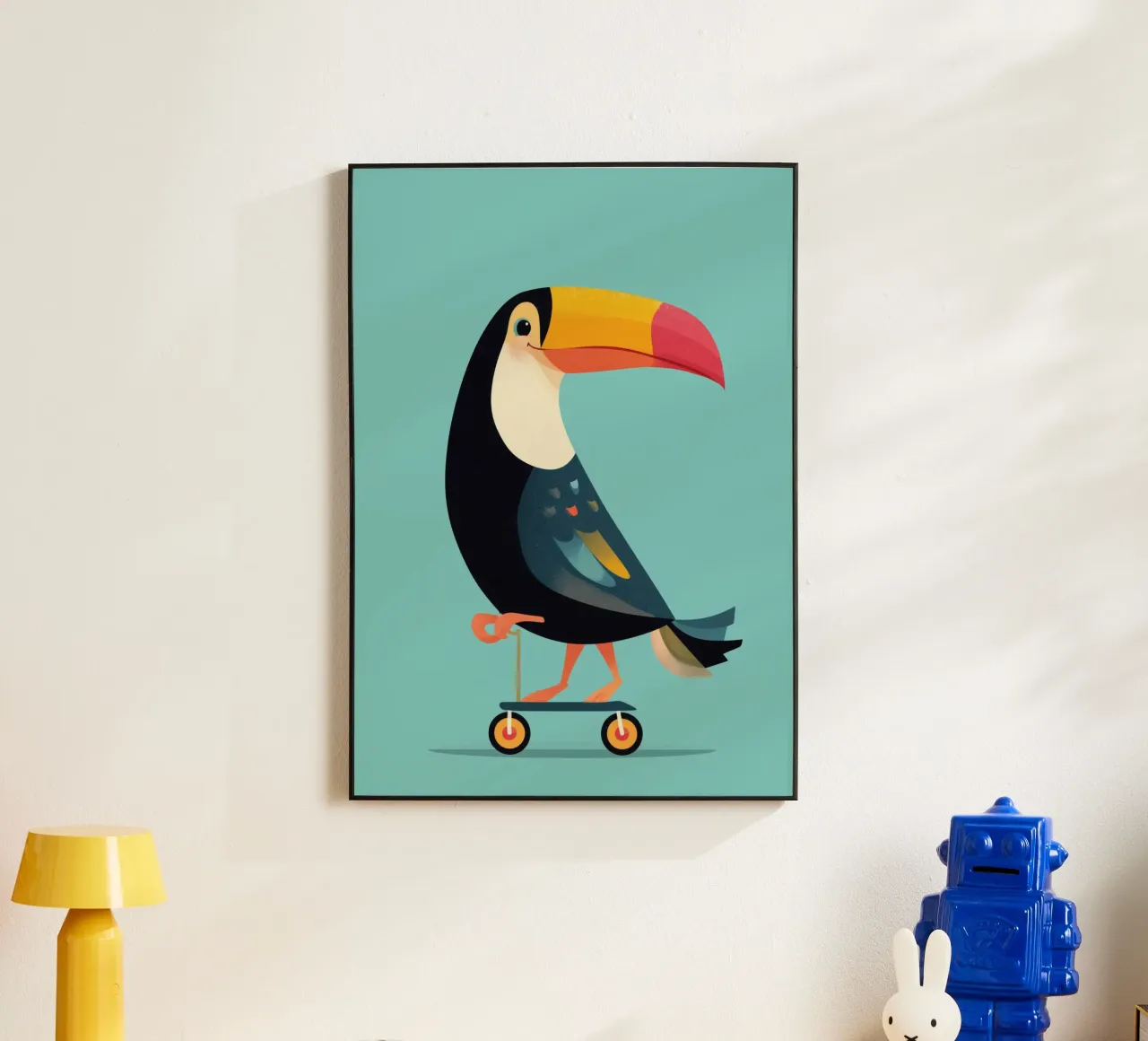 Scooter Toucan alluminio dibond da Kiara