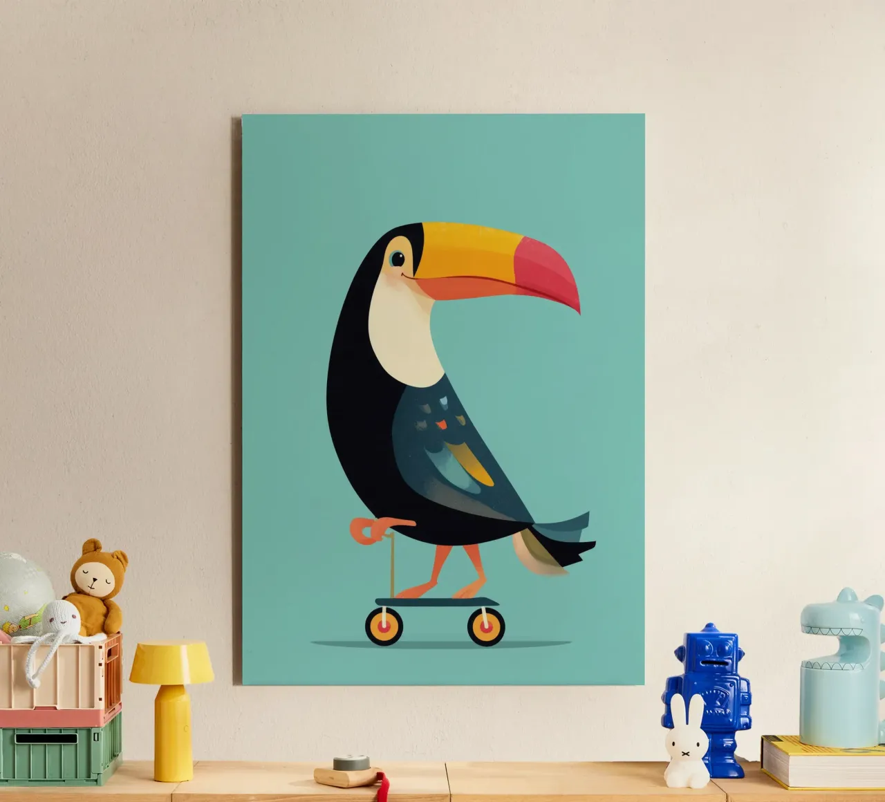 Scooter Toucan alluminio dibond da Kiara