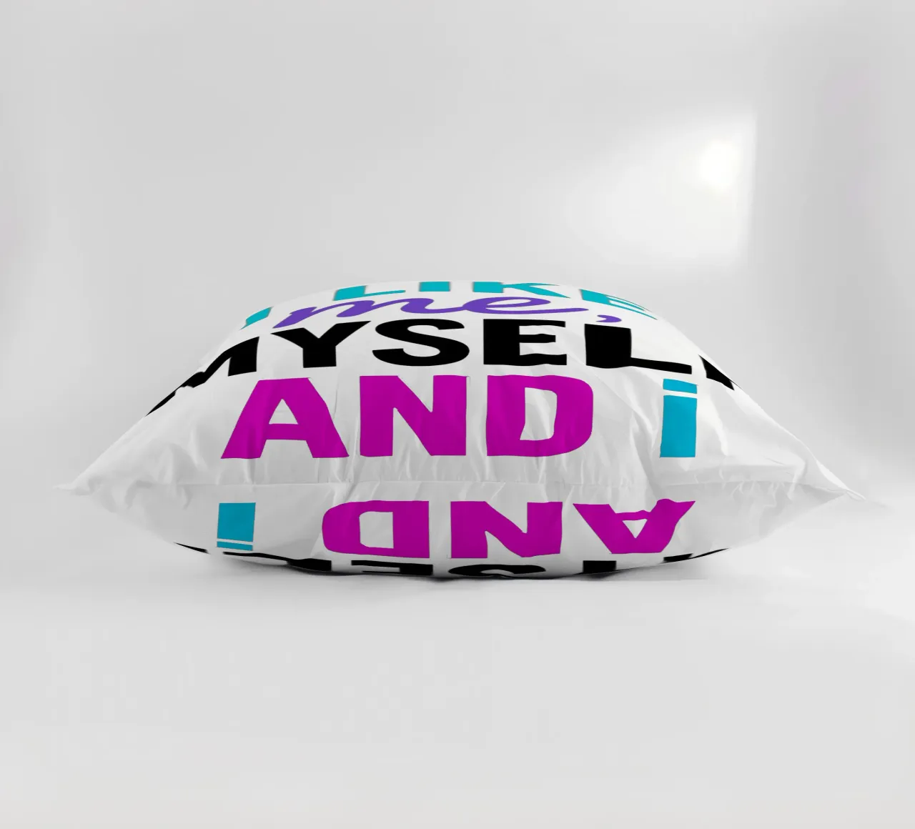 I LIKE ME MYSELF AND I cuscino da Vintage Van Gogh