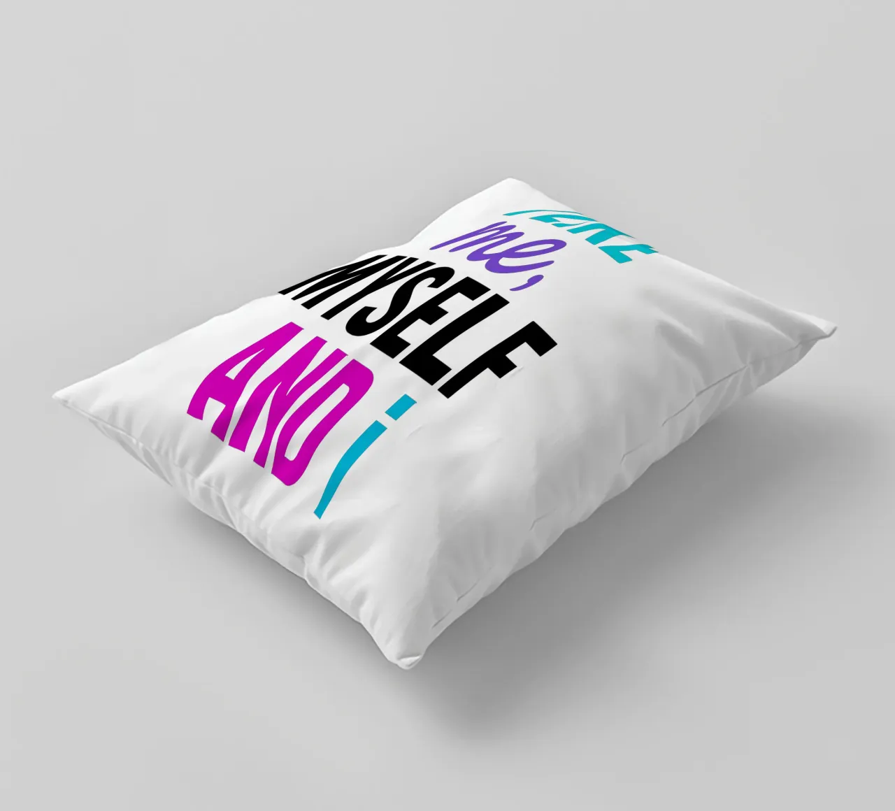 I LIKE ME MYSELF AND I cuscino da Vintage Van Gogh