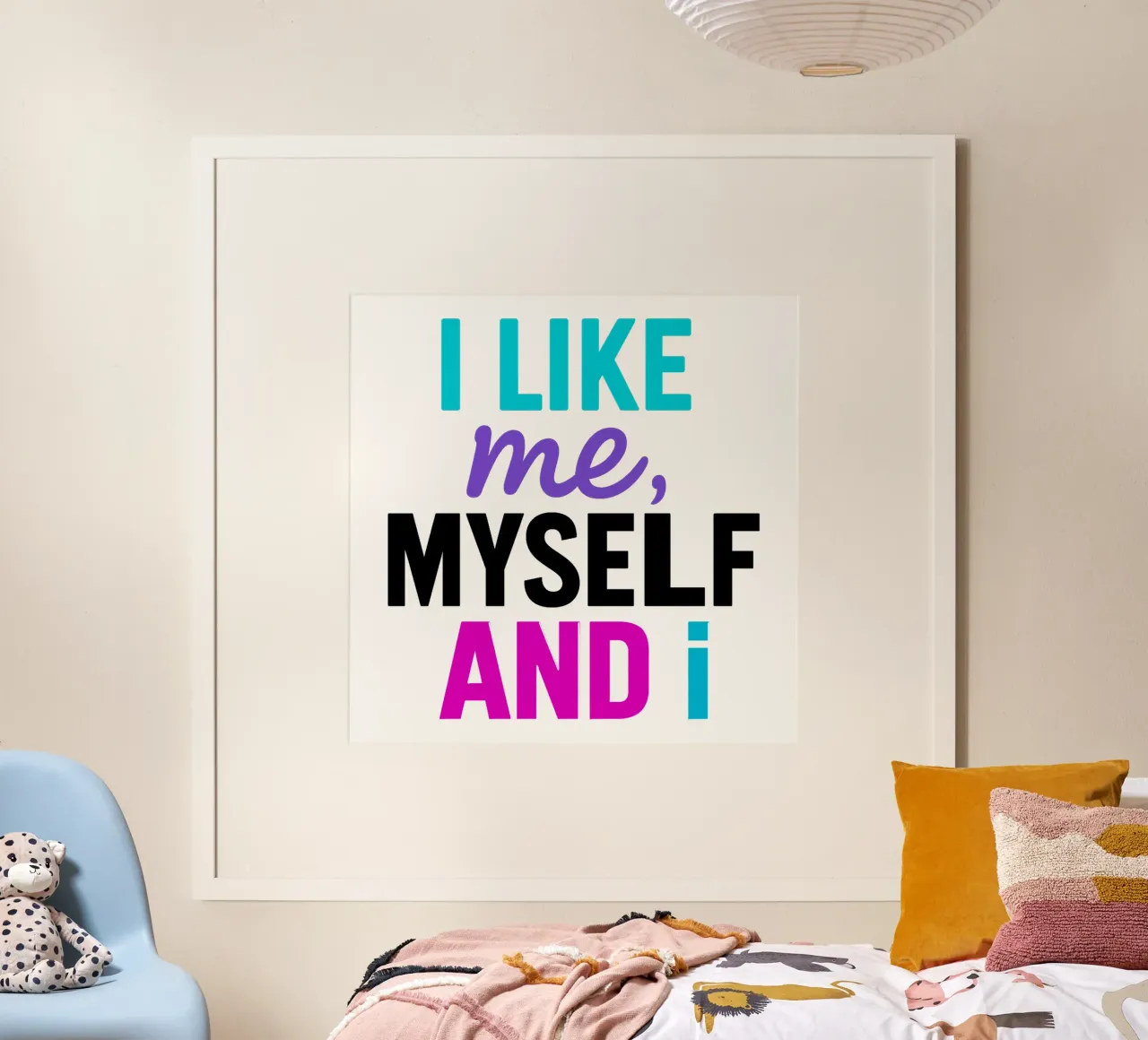 I LIKE ME MYSELF AND I carta hahnemühle da Vintage Van Gogh