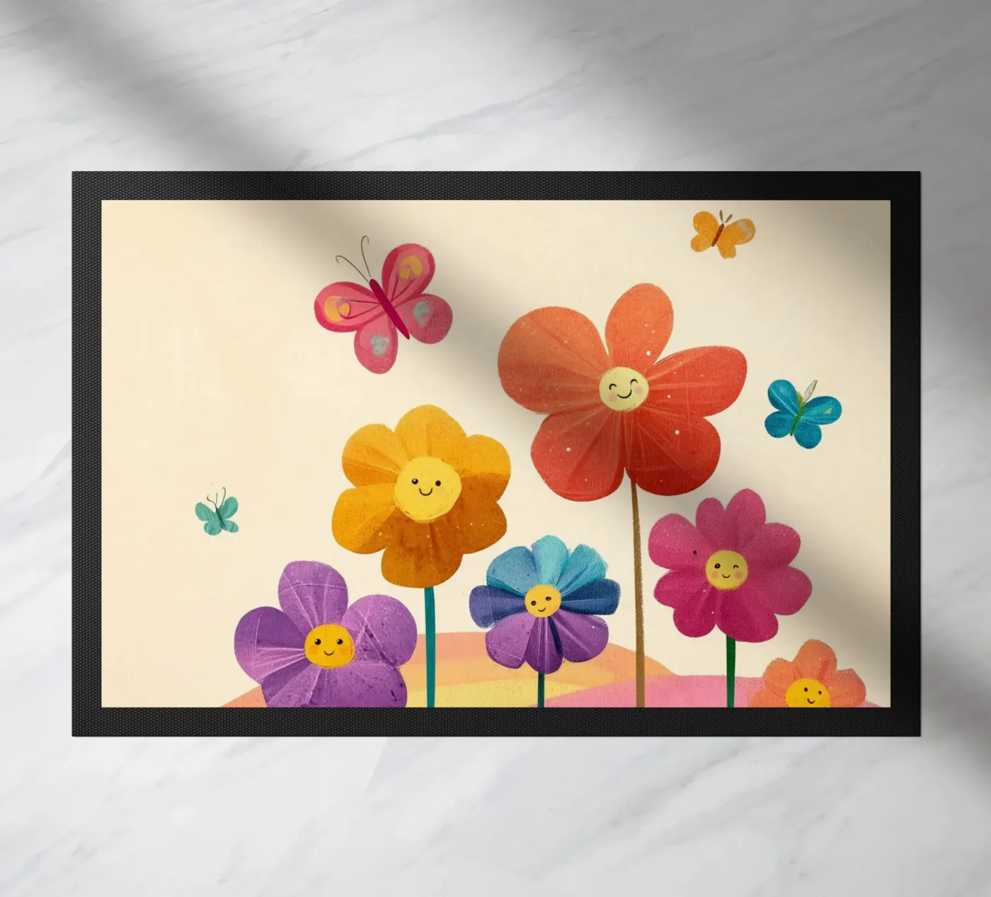 Smiley Flowers zerbino da Kiara