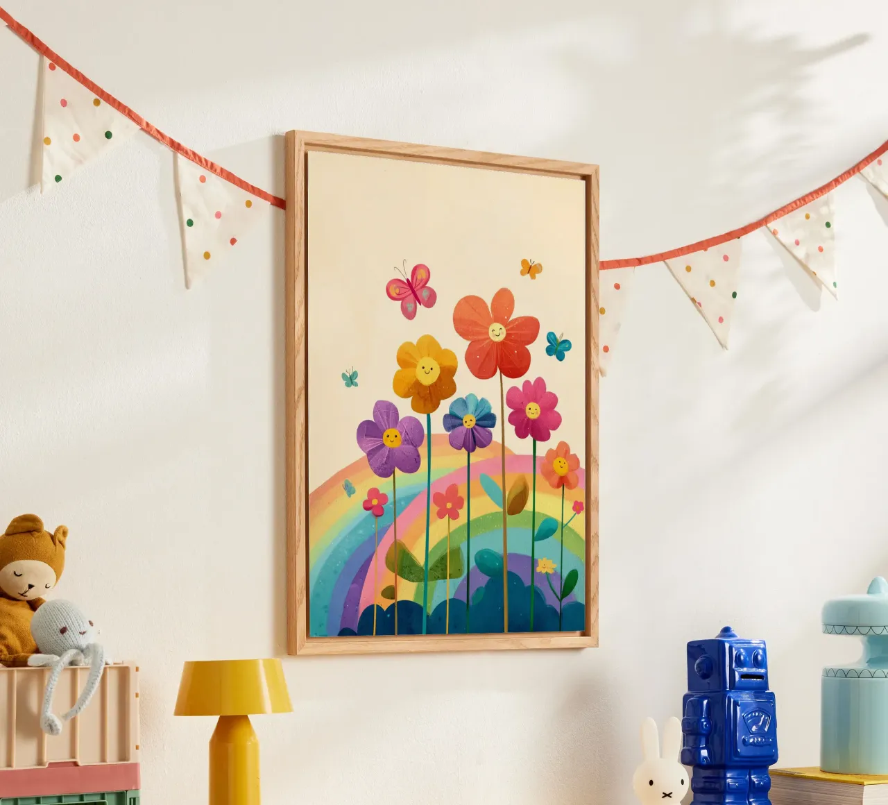 Smiley Flowers plexiglass da Kiara