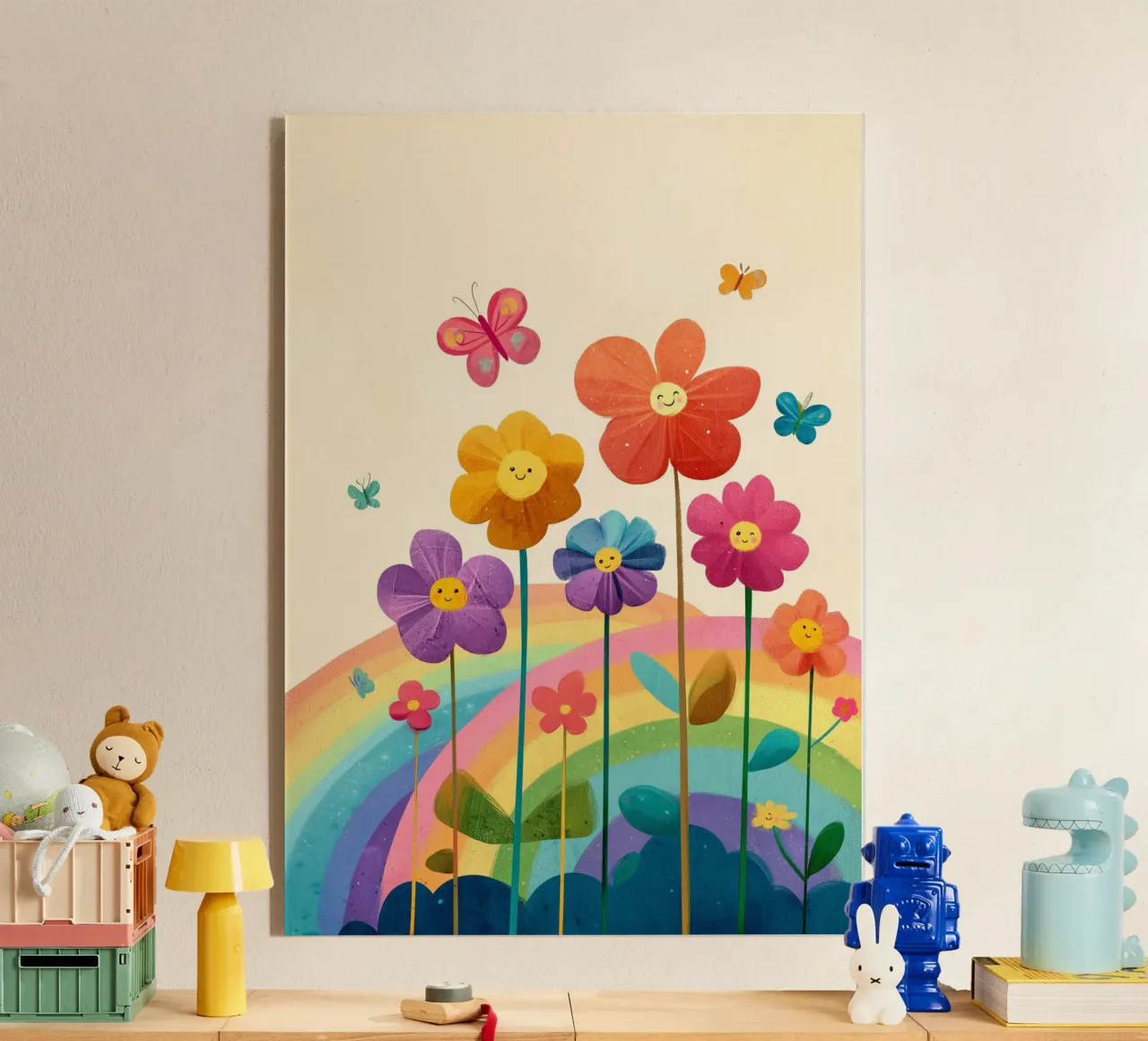 Smiley Flowers plexiglass da Kiara