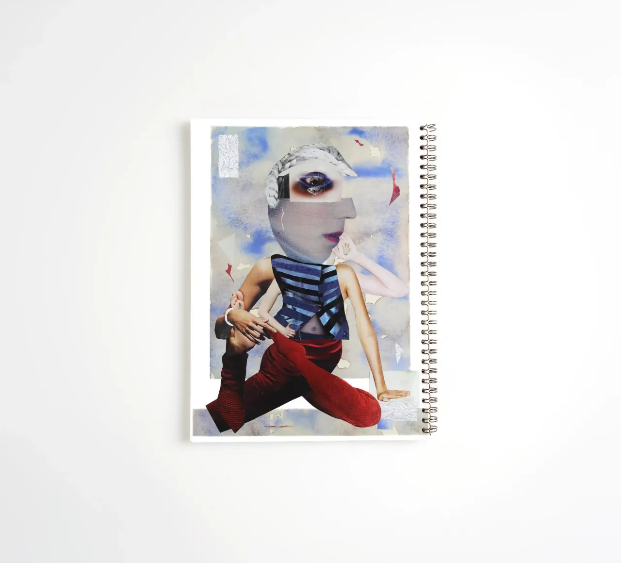 Wait a minute... spiral notebook by Paperheartmixx