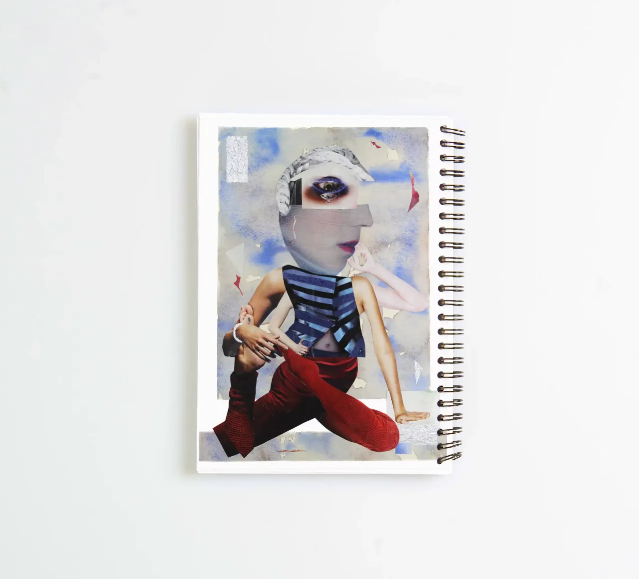 Wait a minute... spiral notebook by Paperheartmixx