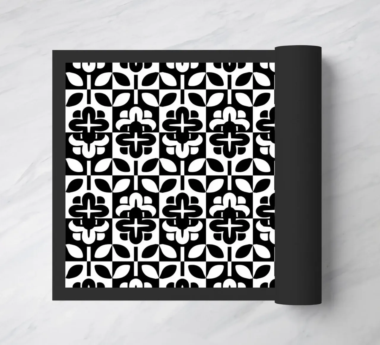 Repetitive pattern 31 doormat by Little Dean