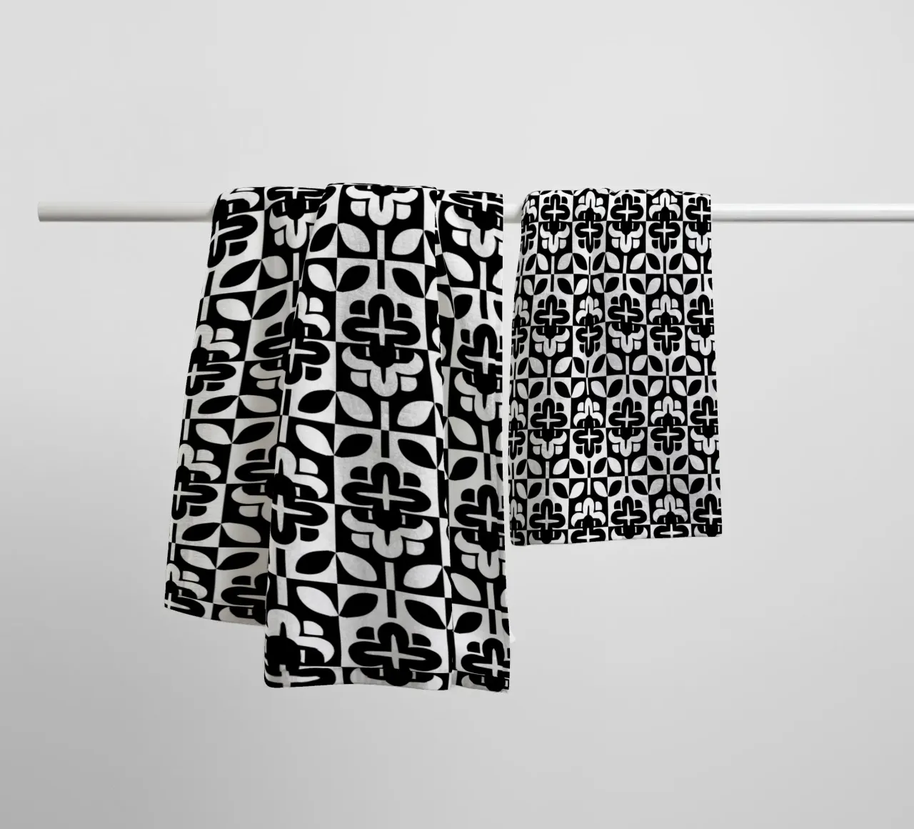 Repetitive pattern 31 towel by Little Dean