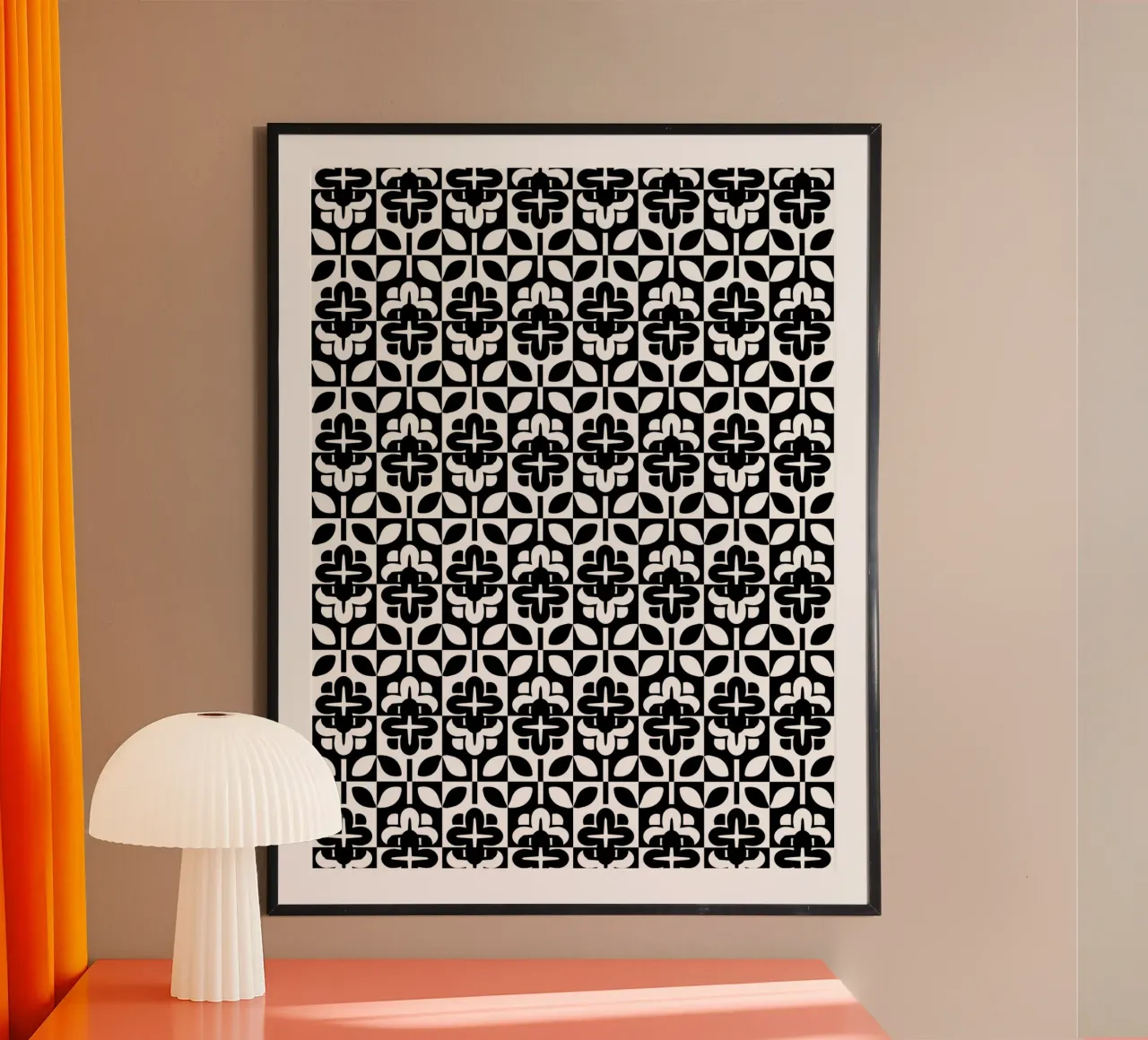 Repetitive pattern 31 poster by Little Dean