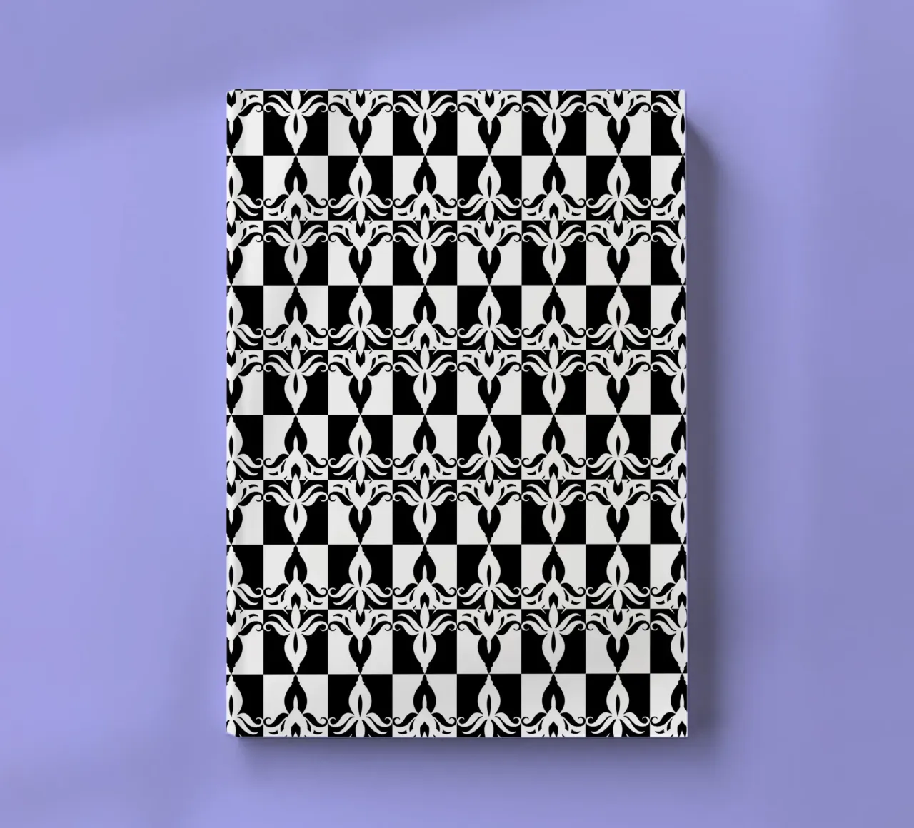 Repetitive pattern 32 notebook by Little Dean
