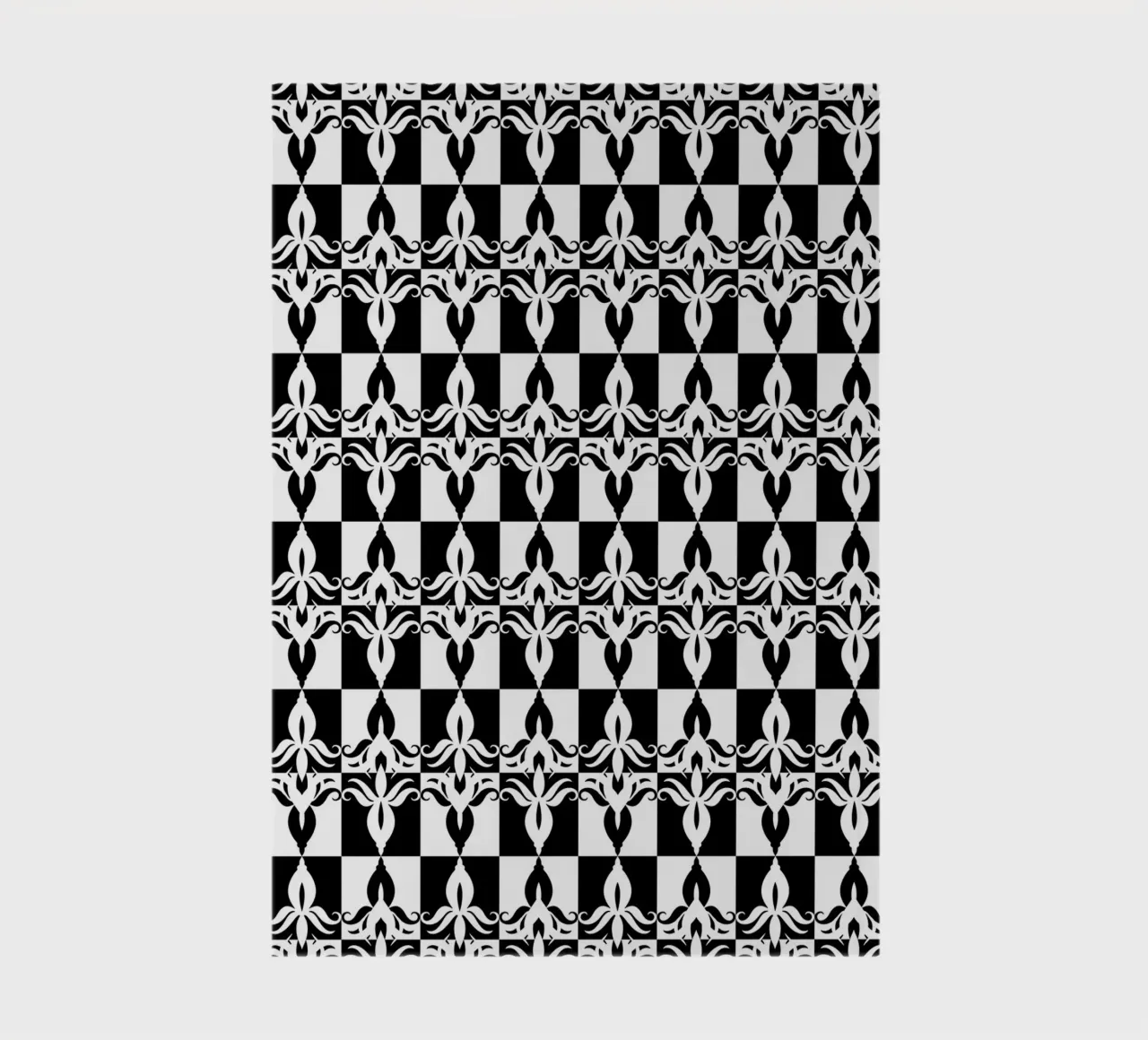 Repetitive pattern 32 notebook by Little Dean