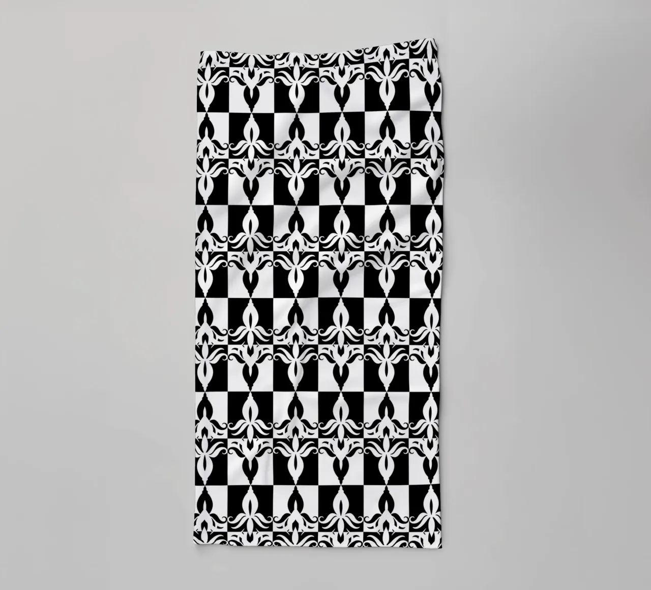 Repetitive pattern 32 towel by Little Dean