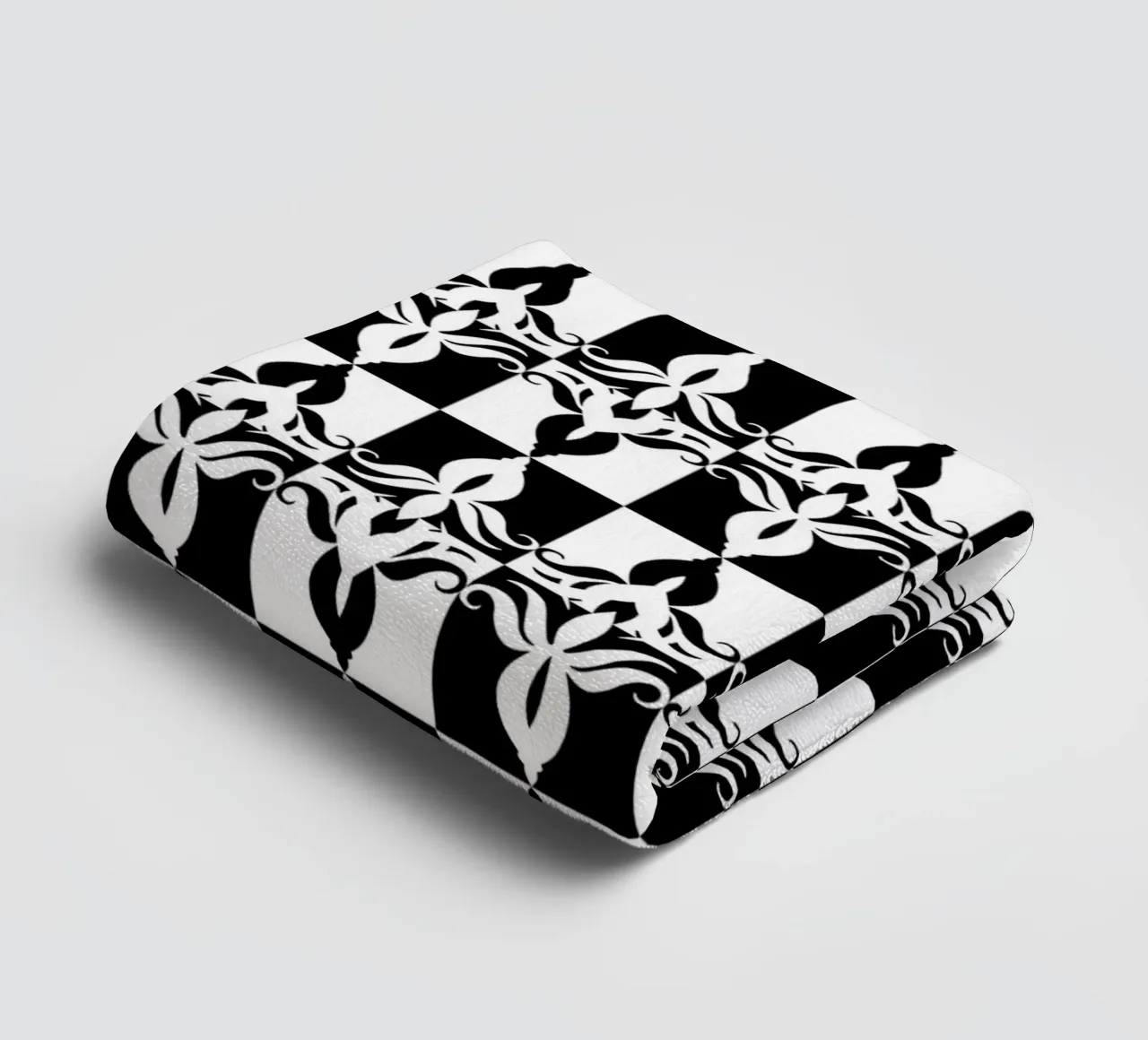 Repetitive pattern 32 towel by Little Dean