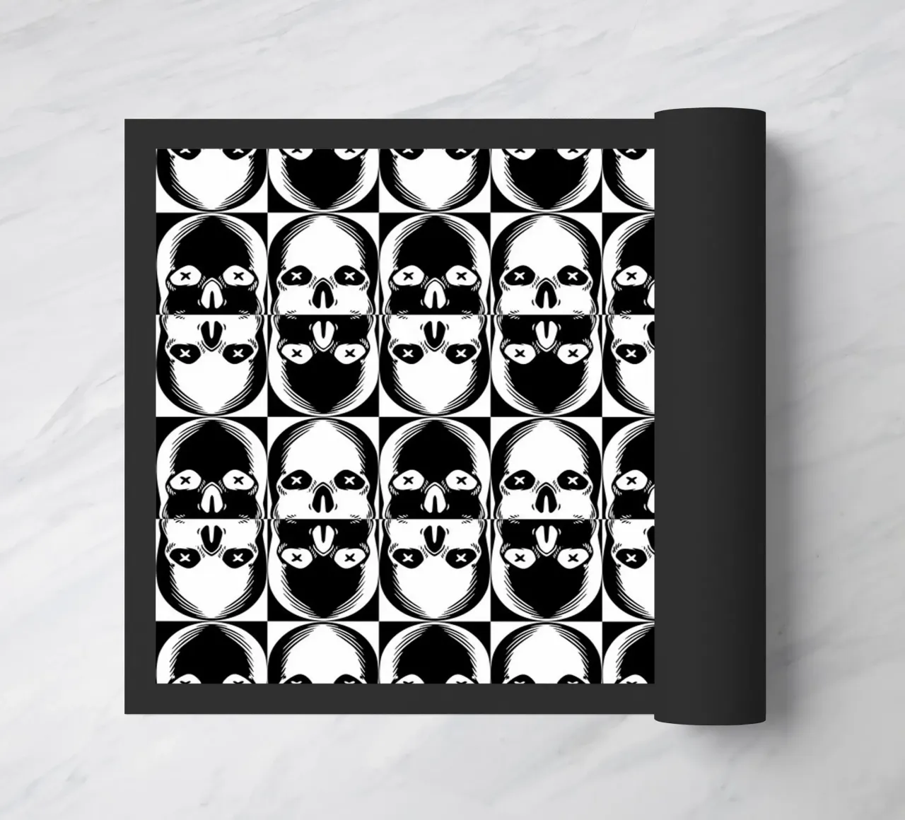 Repetitive pattern 33 doormat by Little Dean