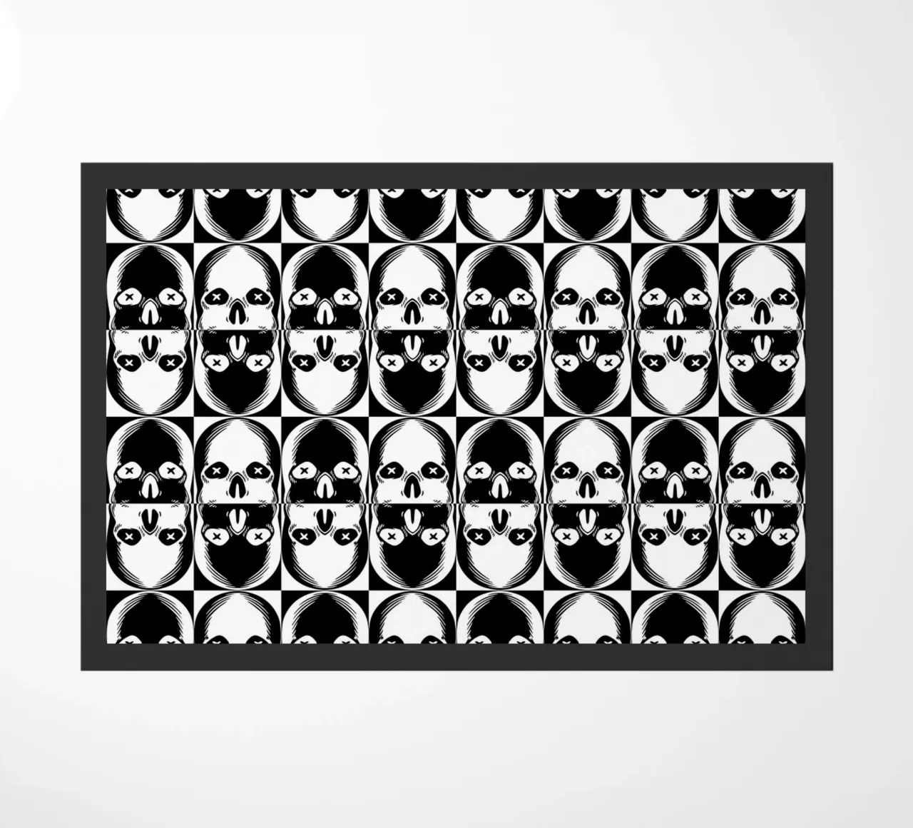 Repetitive pattern 33 doormat by Little Dean