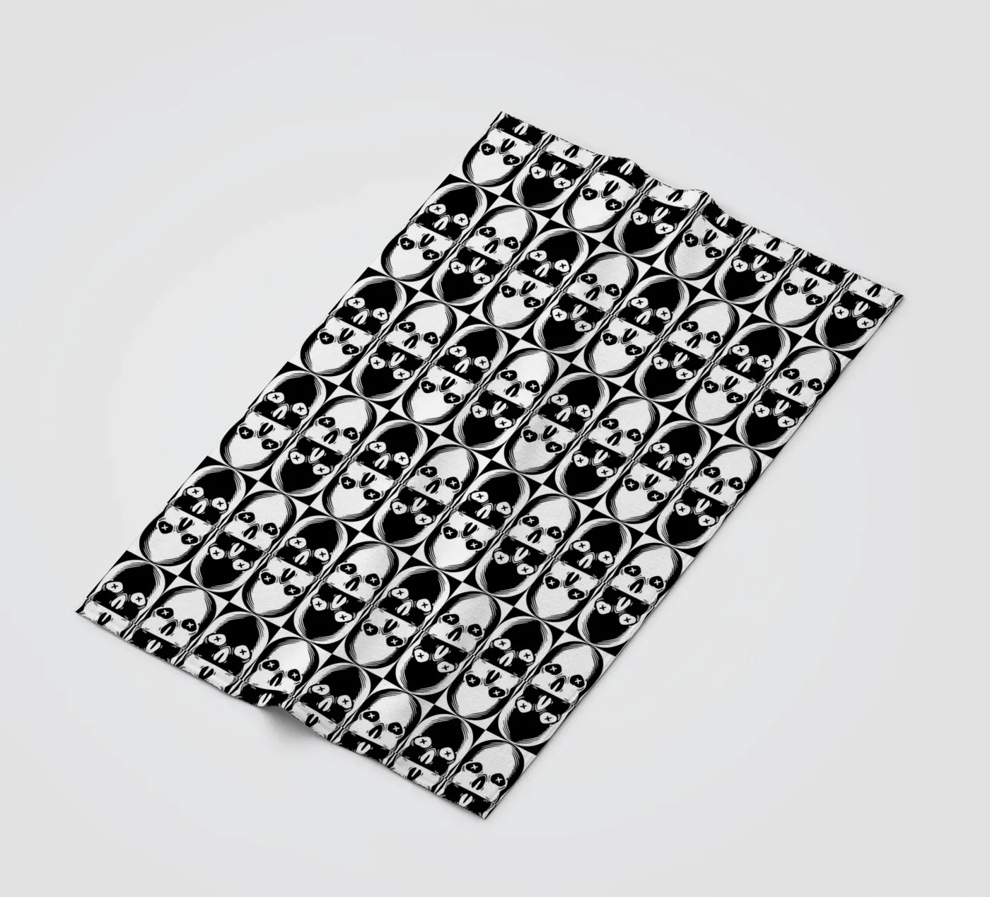 Repetitive pattern 33 fleece blanket by Little Dean