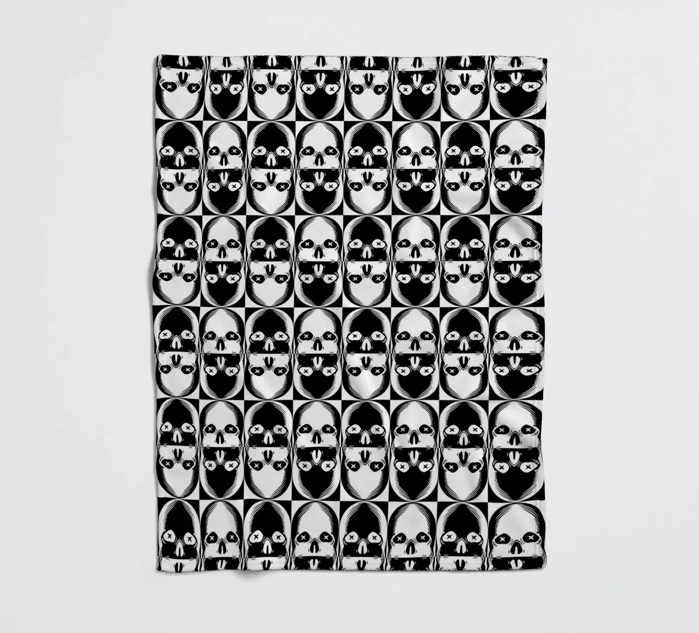 Repetitive pattern 33 fleece blanket by Little Dean