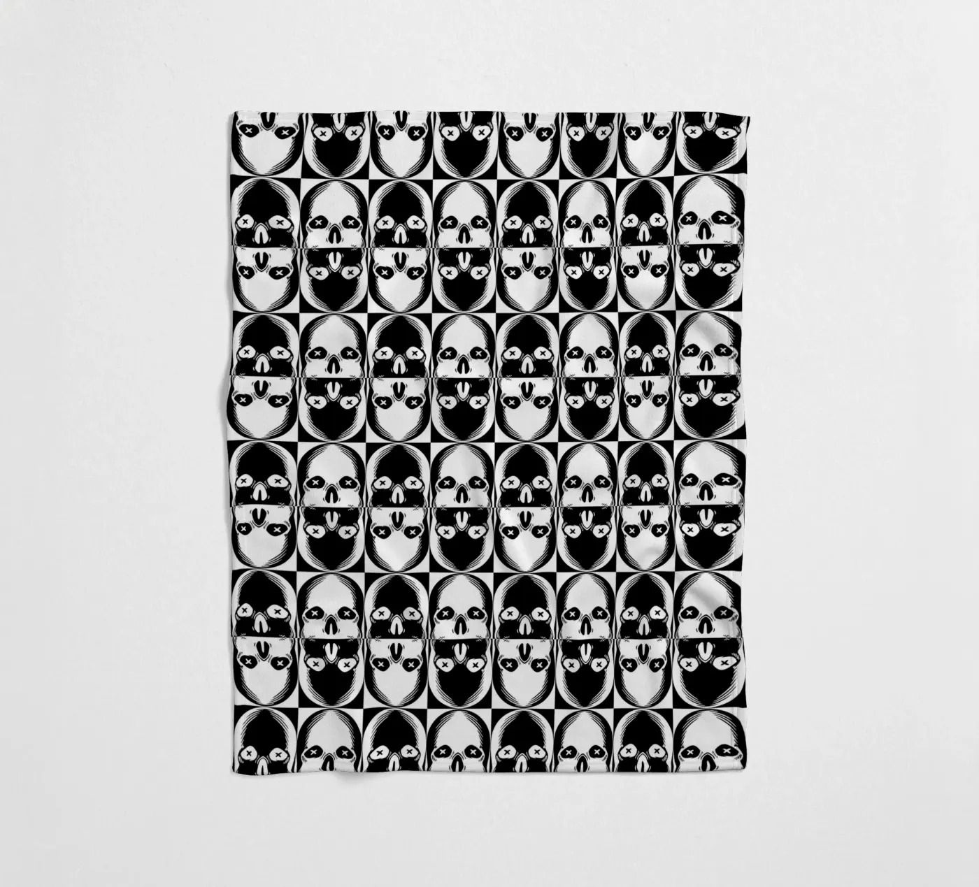 Repetitive pattern 33 fleece blanket by Little Dean