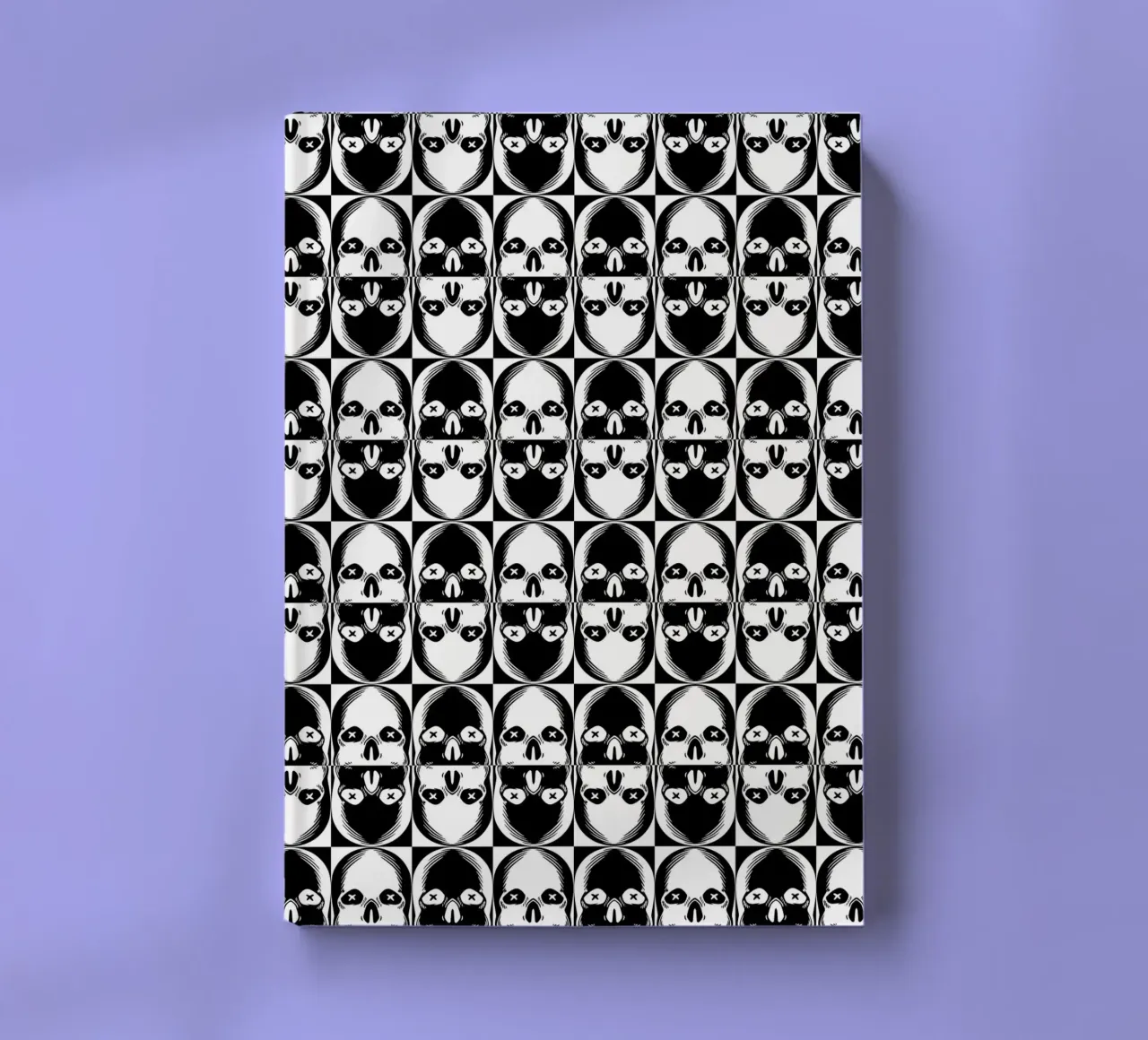 Repetitive pattern 33 notebook by Little Dean