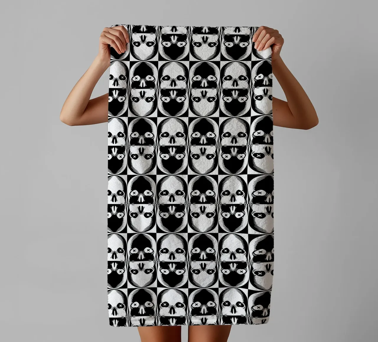 Repetitive pattern 33 towel by Little Dean