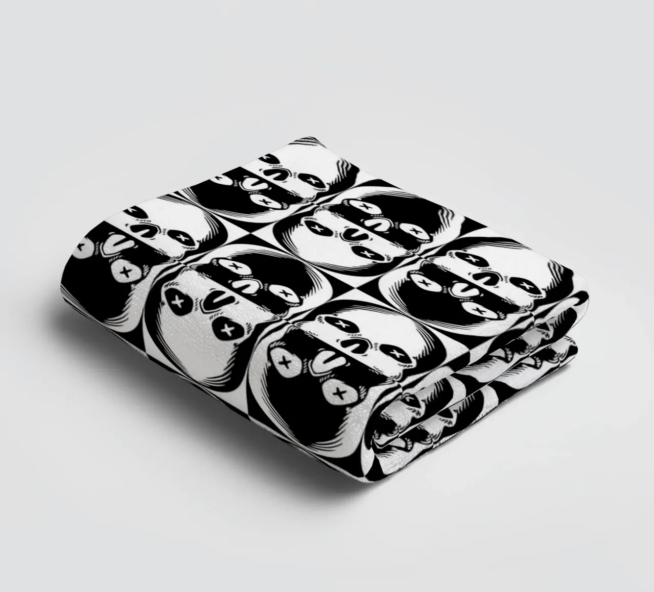 Repetitive pattern 33 towel by Little Dean