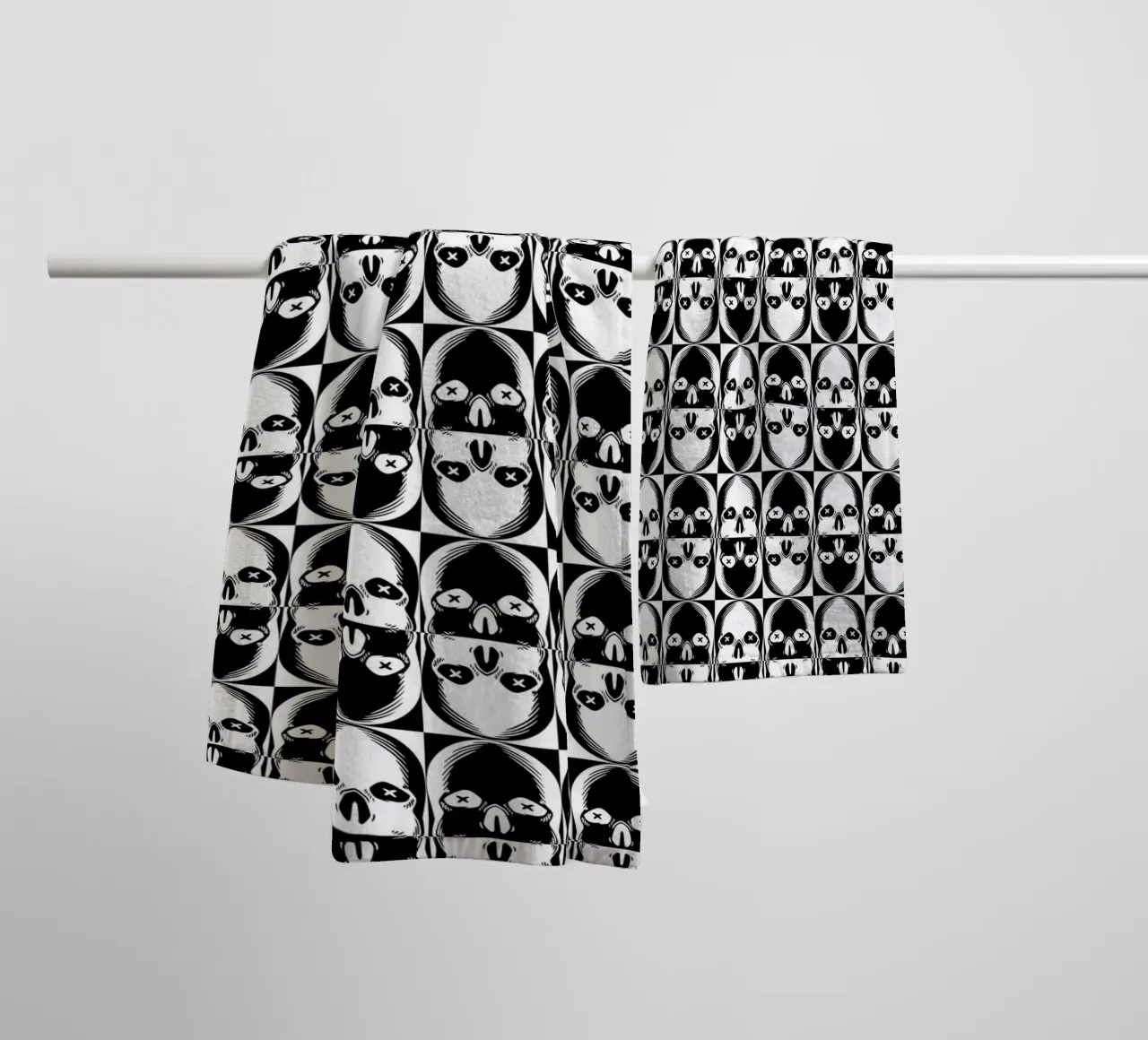 Repetitive pattern 33 towel by Little Dean