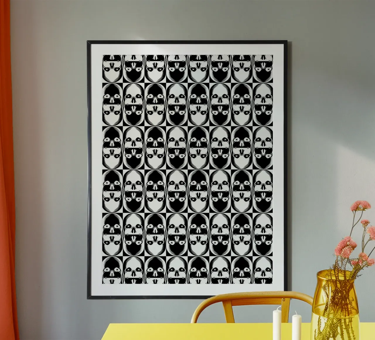 Repetitive pattern 33 poster by Little Dean