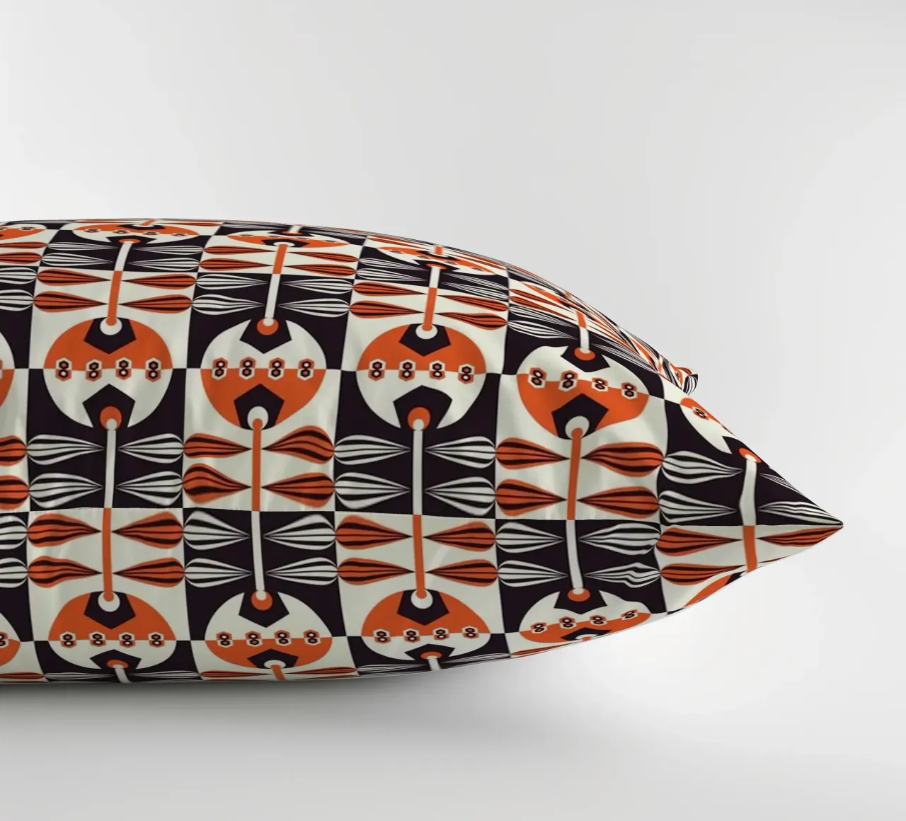 Repetitive pattern 34 decorative cushion by Little Dean