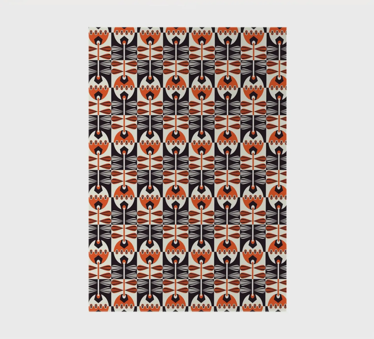 Repetitive pattern 34 notebook by Little Dean