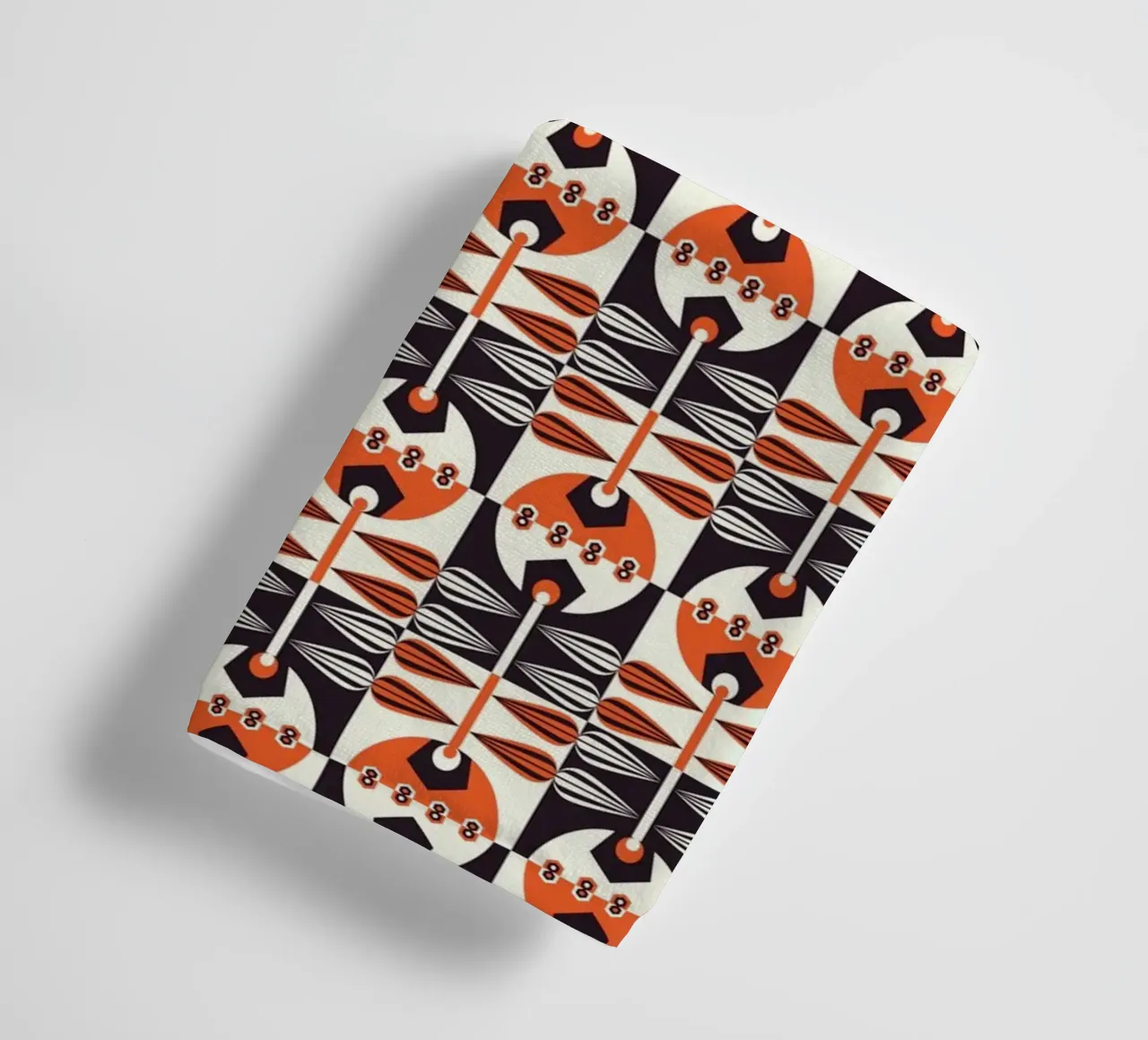 Repetitive pattern 34 towel by Little Dean