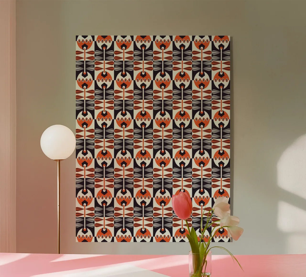 Schema ripetitivo 34 plexiglass da Little Dean