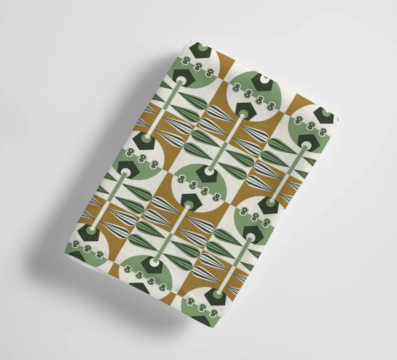 Repetitive pattern 35 towel by Little Dean