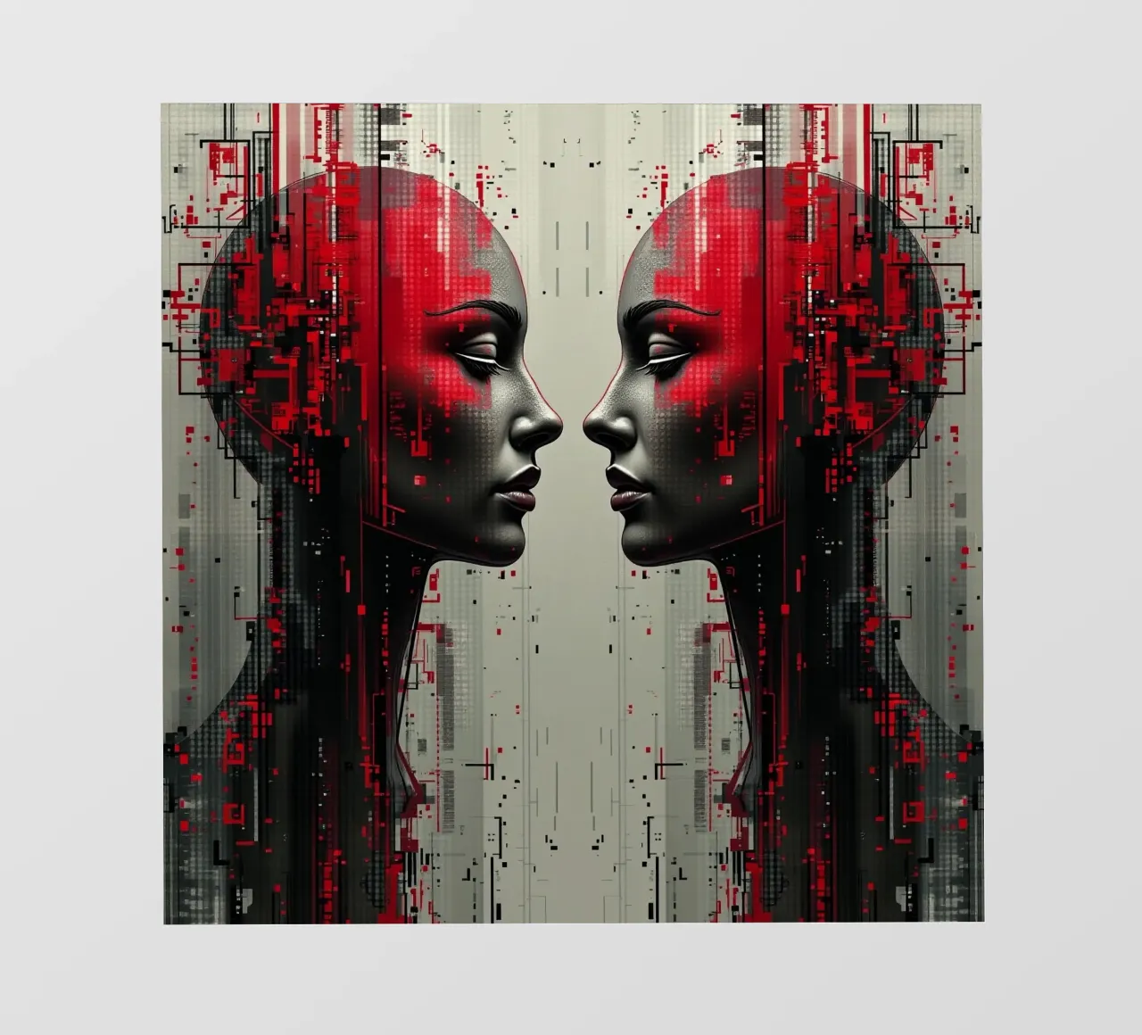 Immagine_specchio_rosso_4 pellicola backlit da AI-Portraits by LK