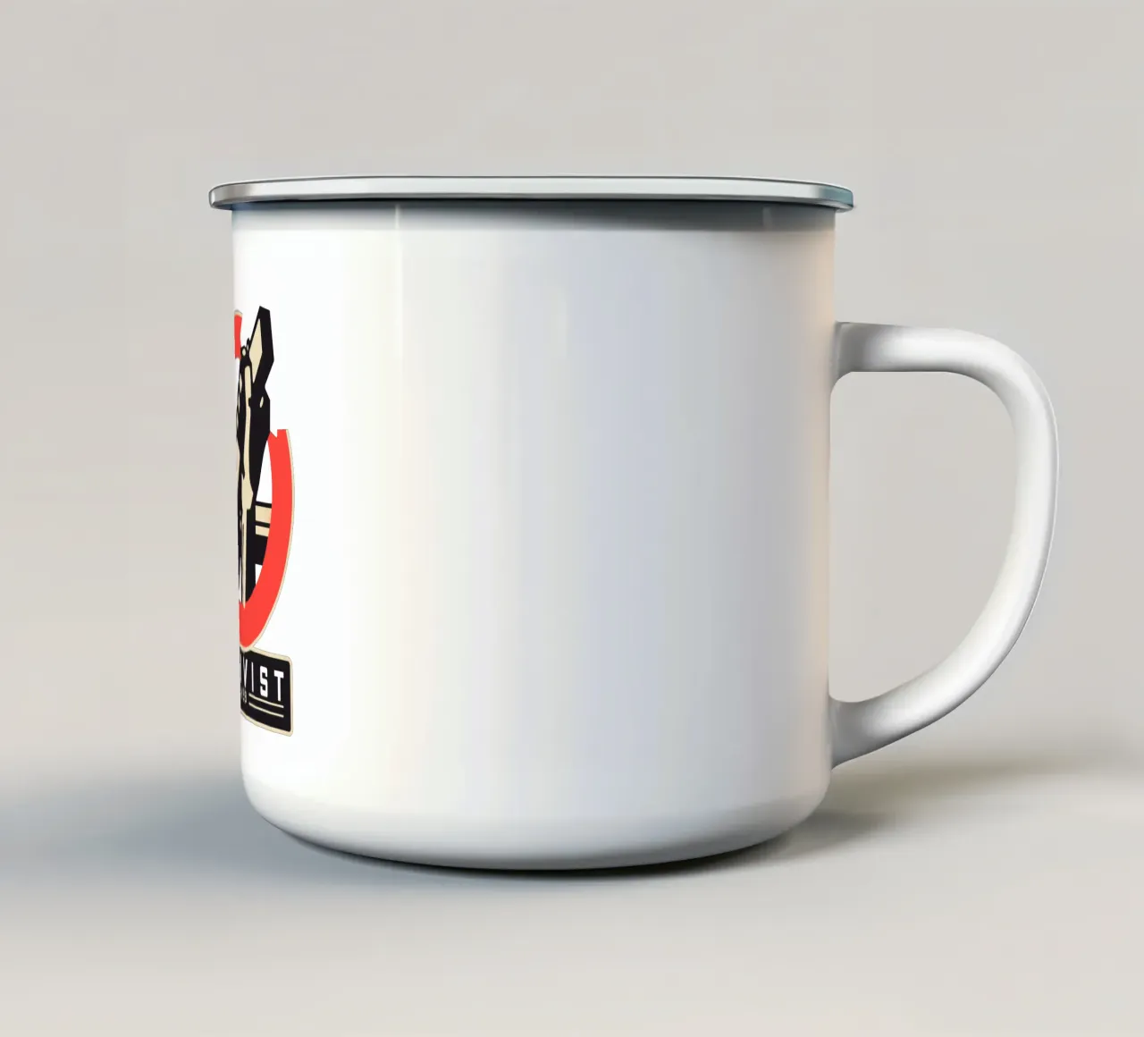Attivista laburista tazza in smalto da DDR DESIGN