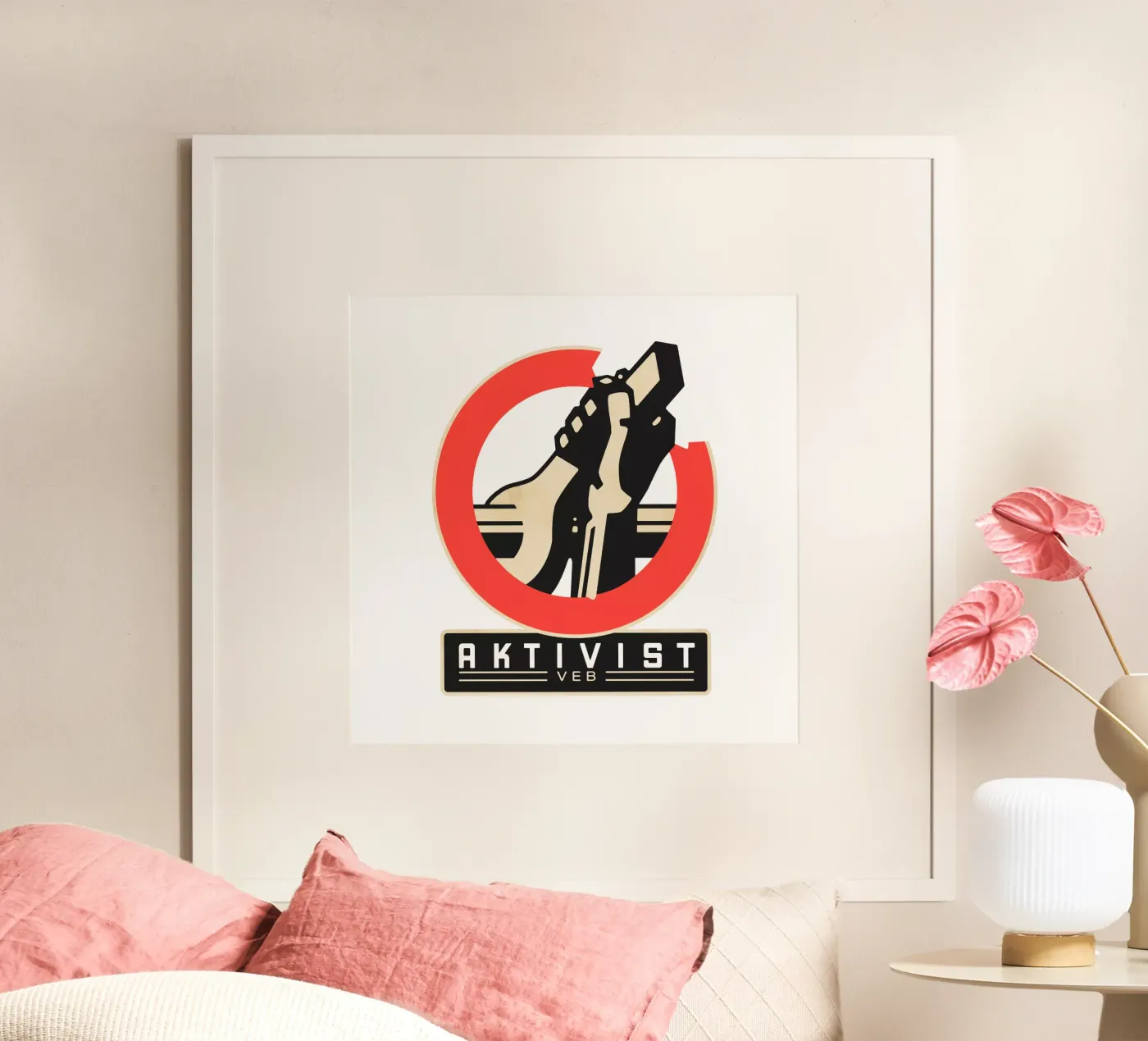 Labour activist poster de DDR DESIGN