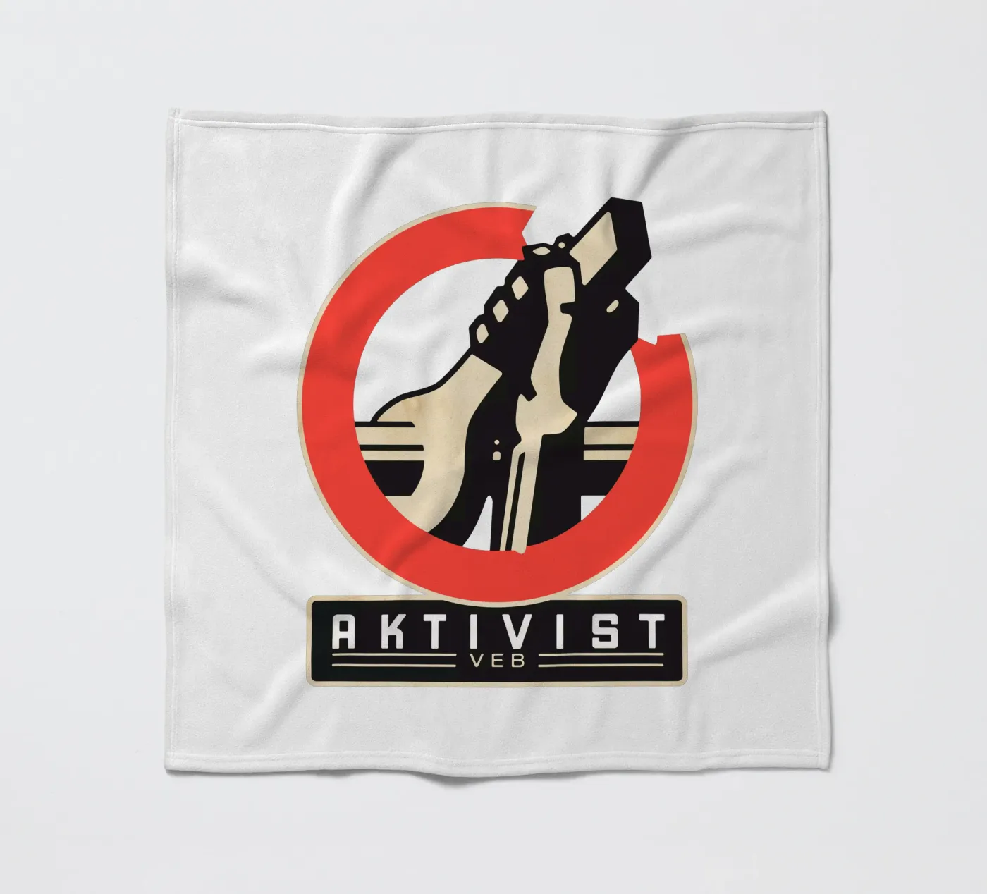 Arbeidsactivist fleecedeken van DDR DESIGN