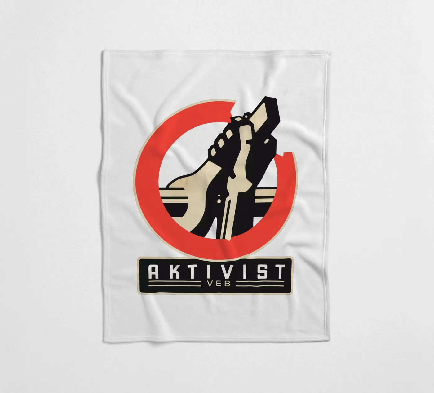 Arbeidsactivist fleecedeken van DDR DESIGN