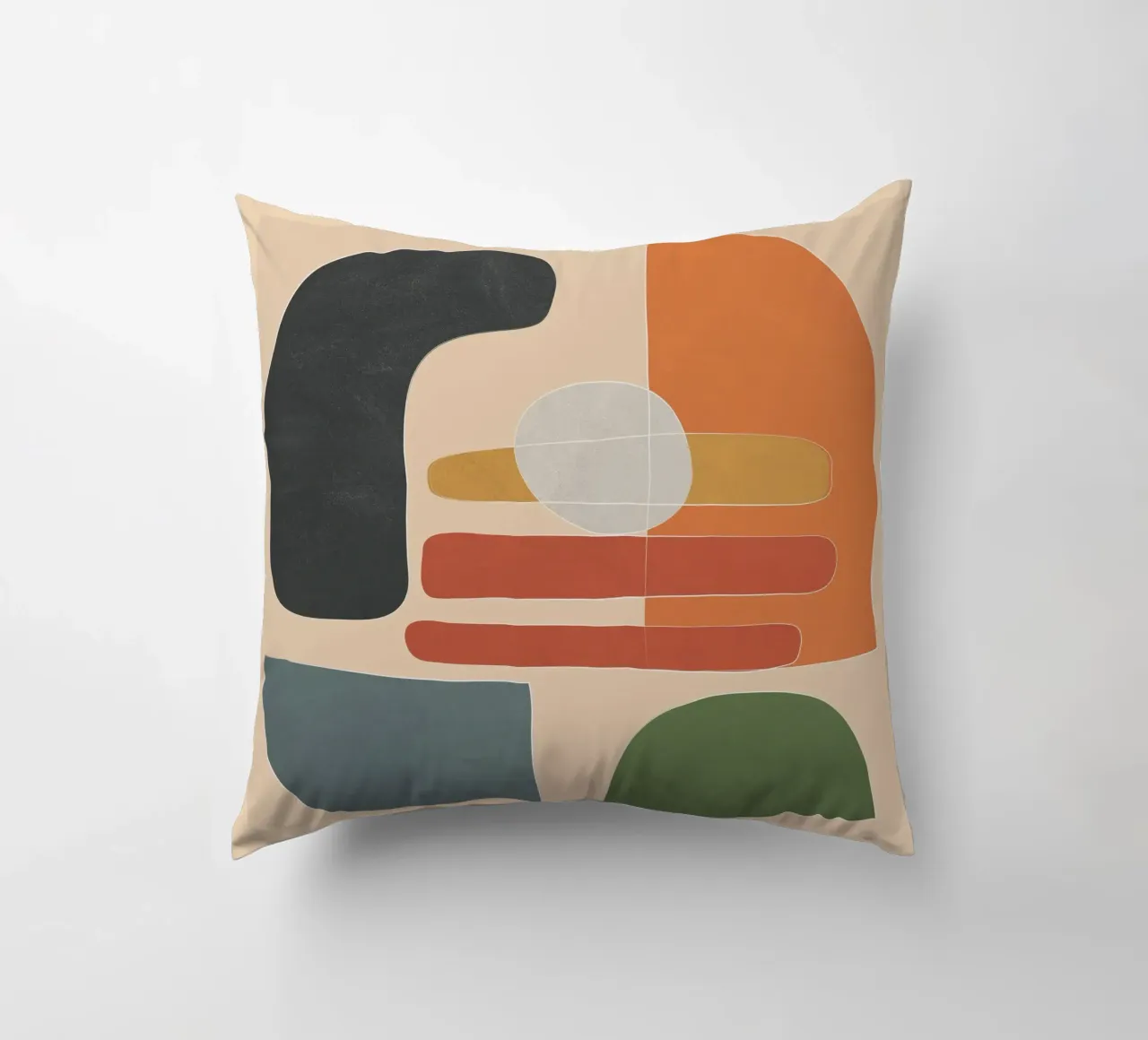 Modern Abstract Art I cuscino da cityart