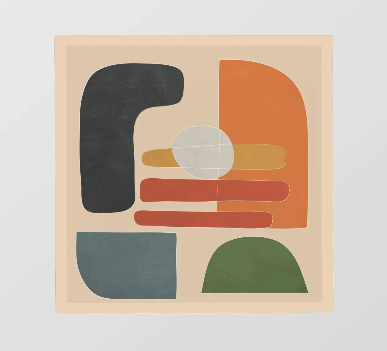 Modern Abstract Art I telo in pvc da cityart