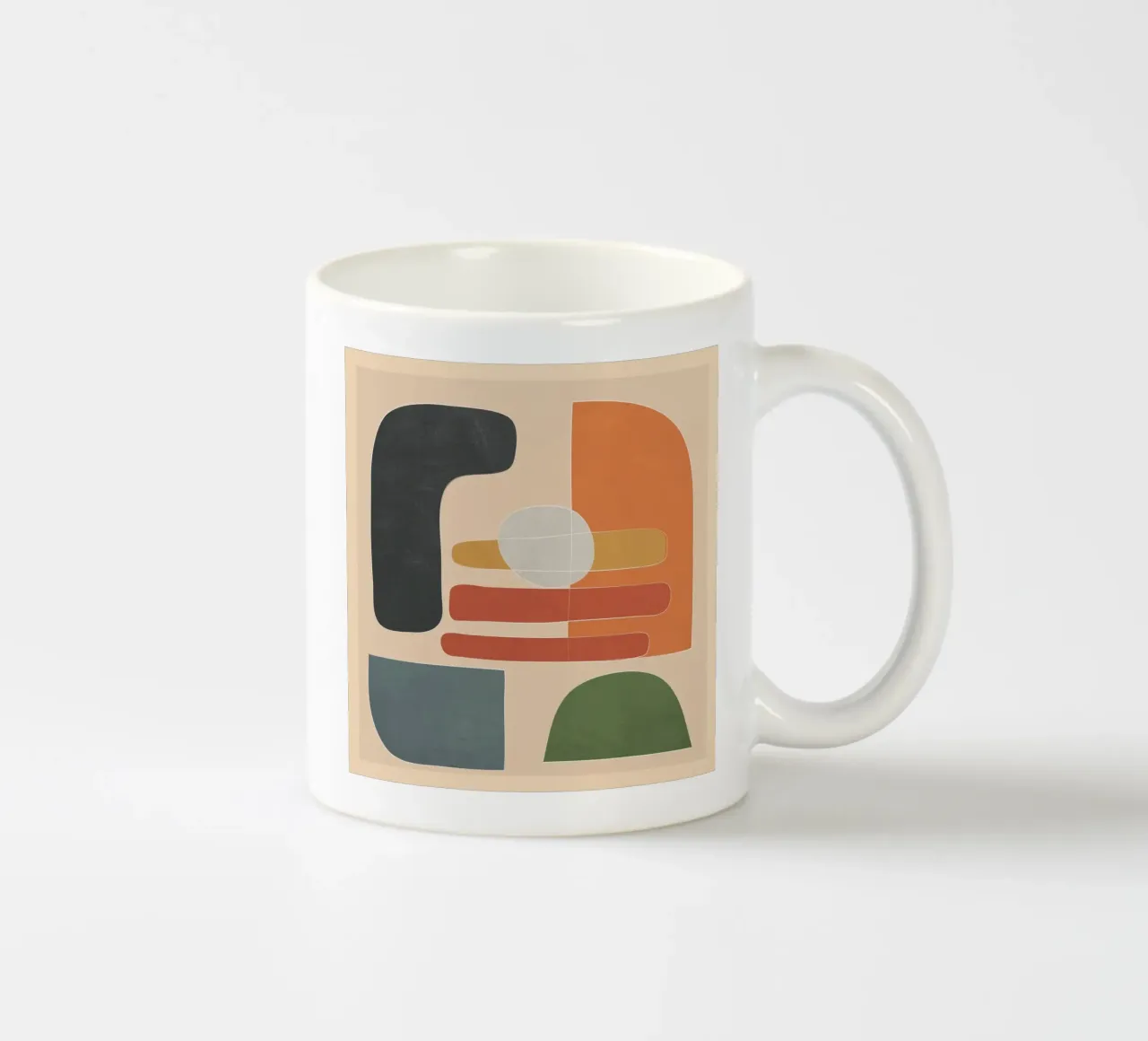 Modern Abstract Art I tazza in ceramica da cityart